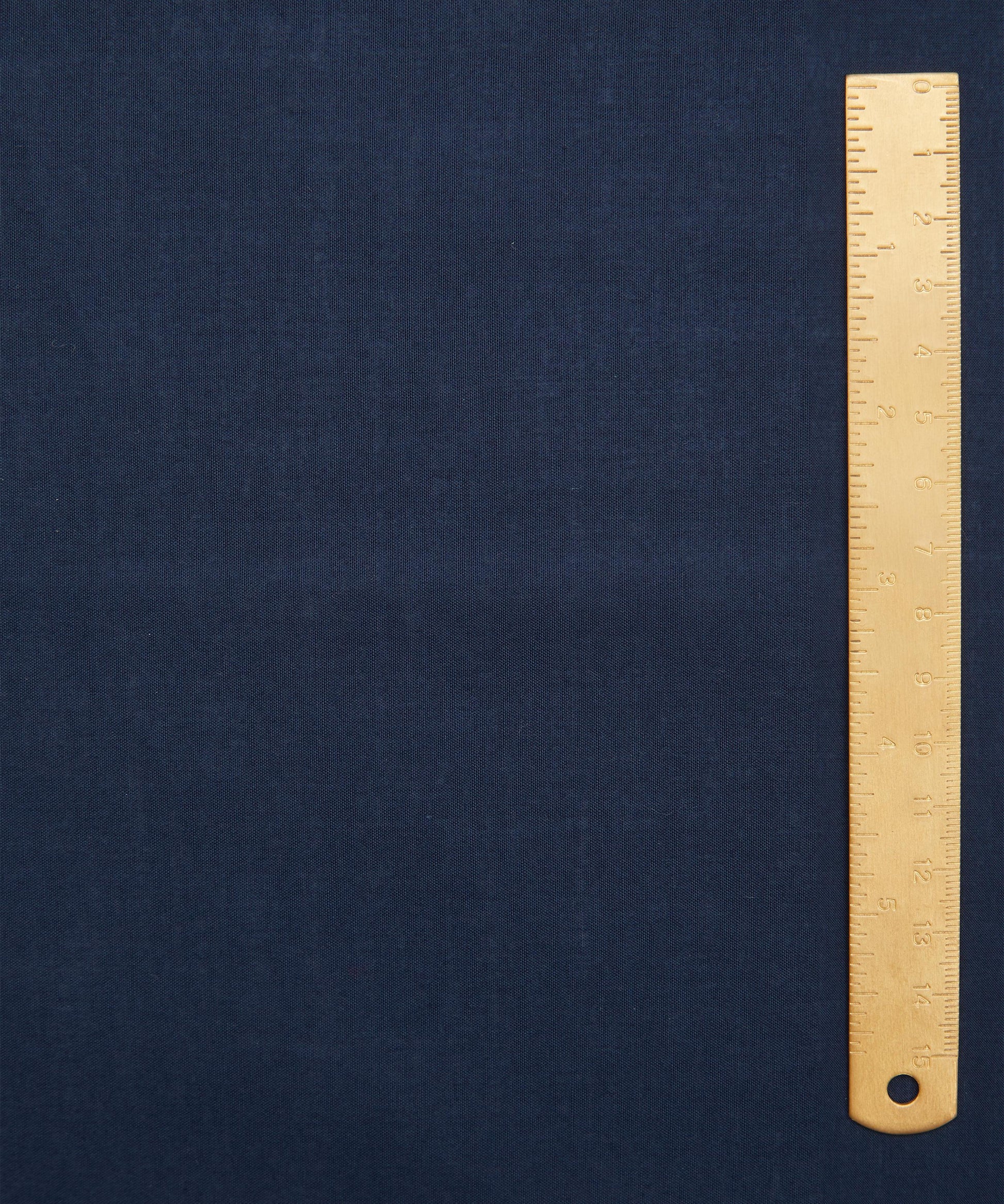 Navy Plain Tana Lawn™ Cotton Fabric - Blue - Liberty