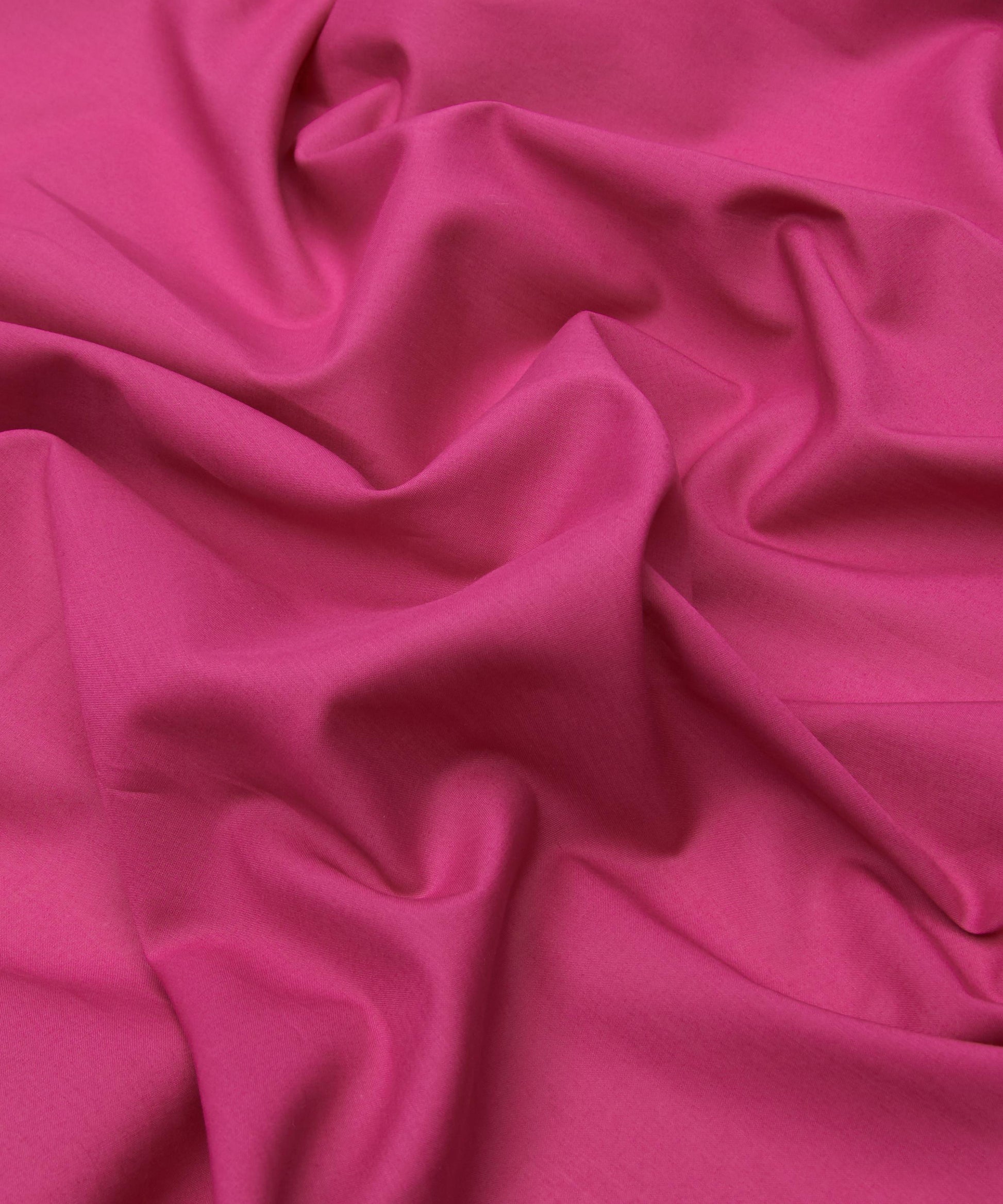 Fuchsia Plain Tana Lawn™ Cotton Fabric - Purple - Liberty