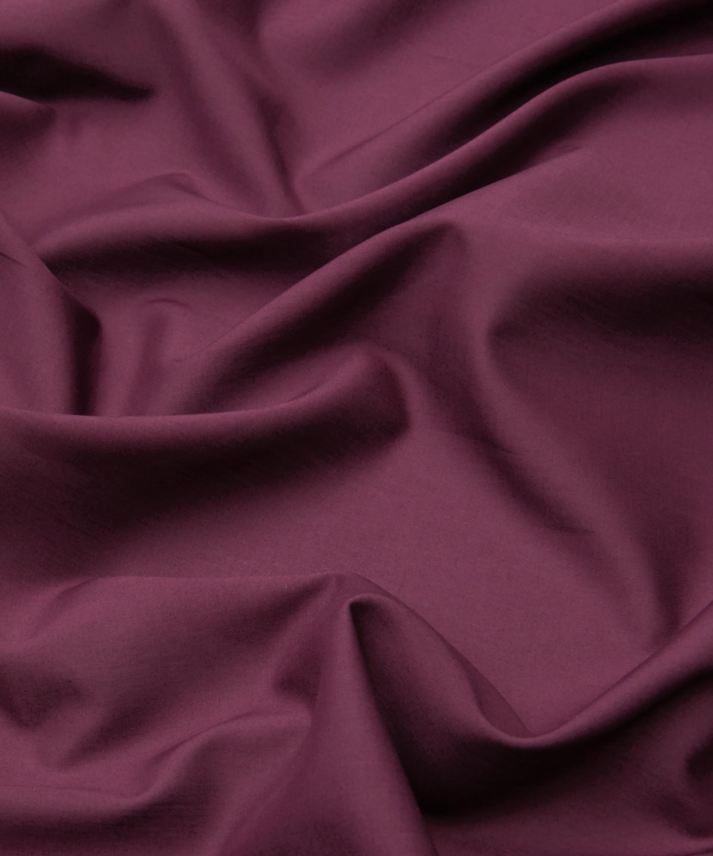 Aubergine Plain Tana Lawn™ Cotton Fabric - Purple - Liberty