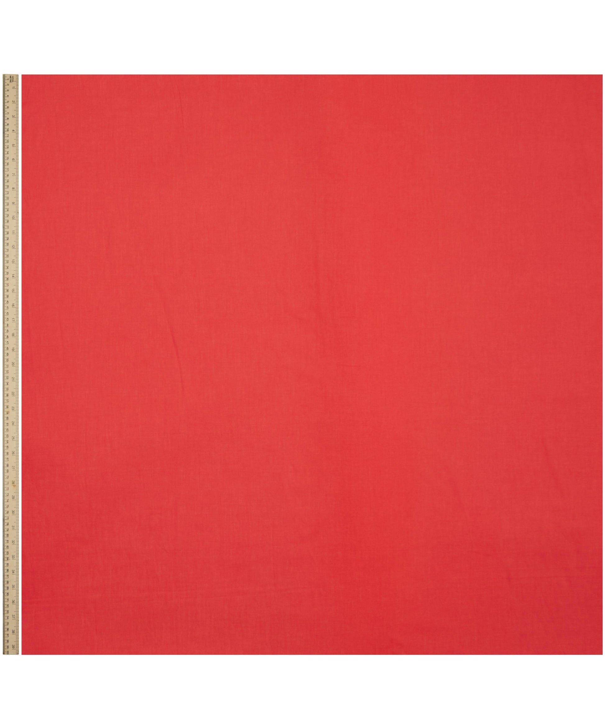 Rust Plain Tana Lawn™ Cotton Fabric - Red - Liberty