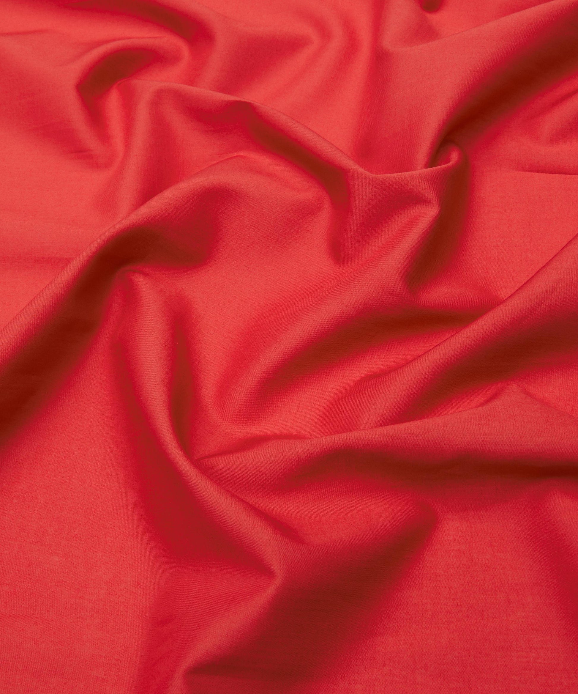 Rust Plain Tana Lawn™ Cotton Fabric - Red - Liberty
