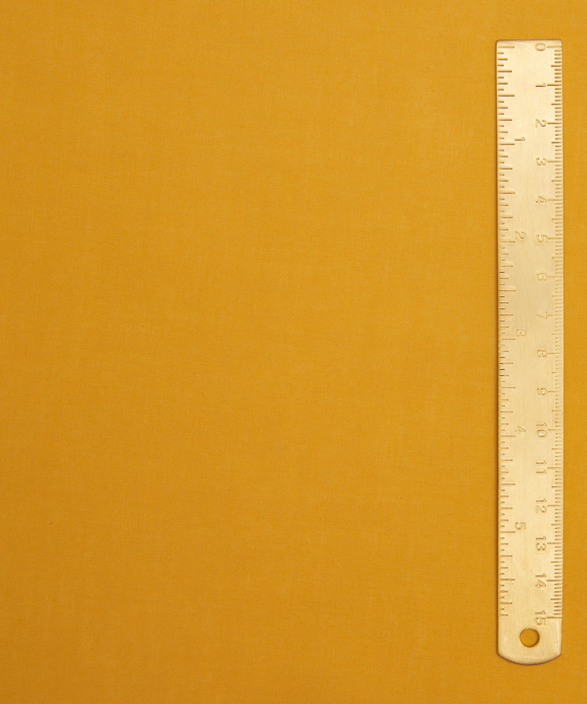 Ochre Plain Tana Lawn™ Cotton Fabric - Yellow - Liberty