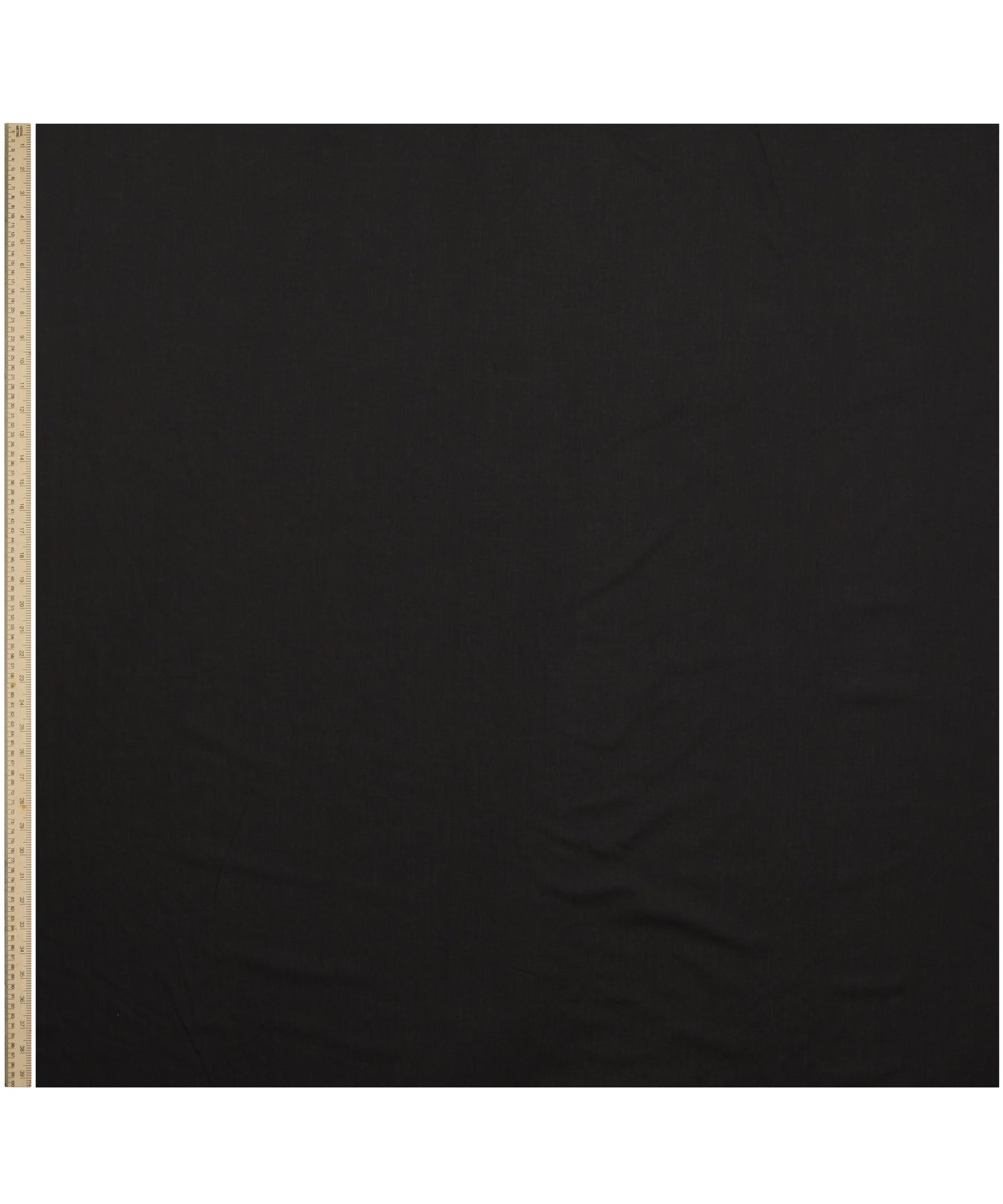 Black Plain Tana Lawn™ Cotton Fabric - Black - Liberty