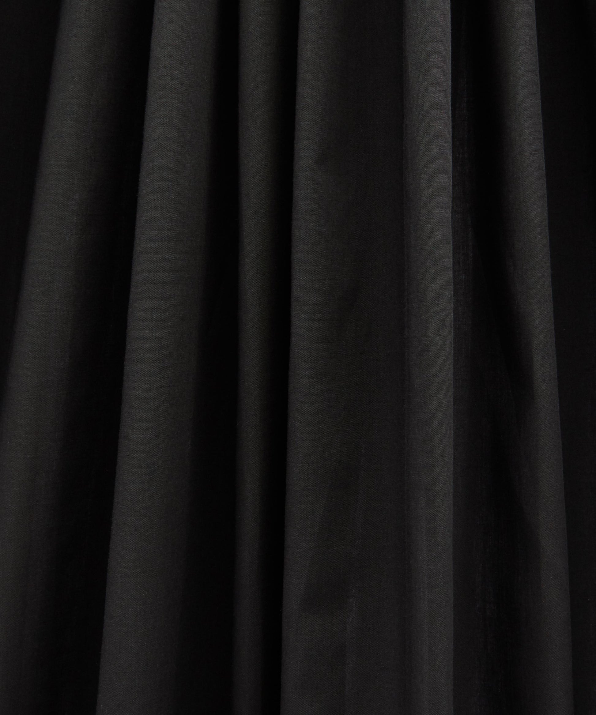 Black Plain Tana Lawn™ Cotton Fabric - Black - Liberty