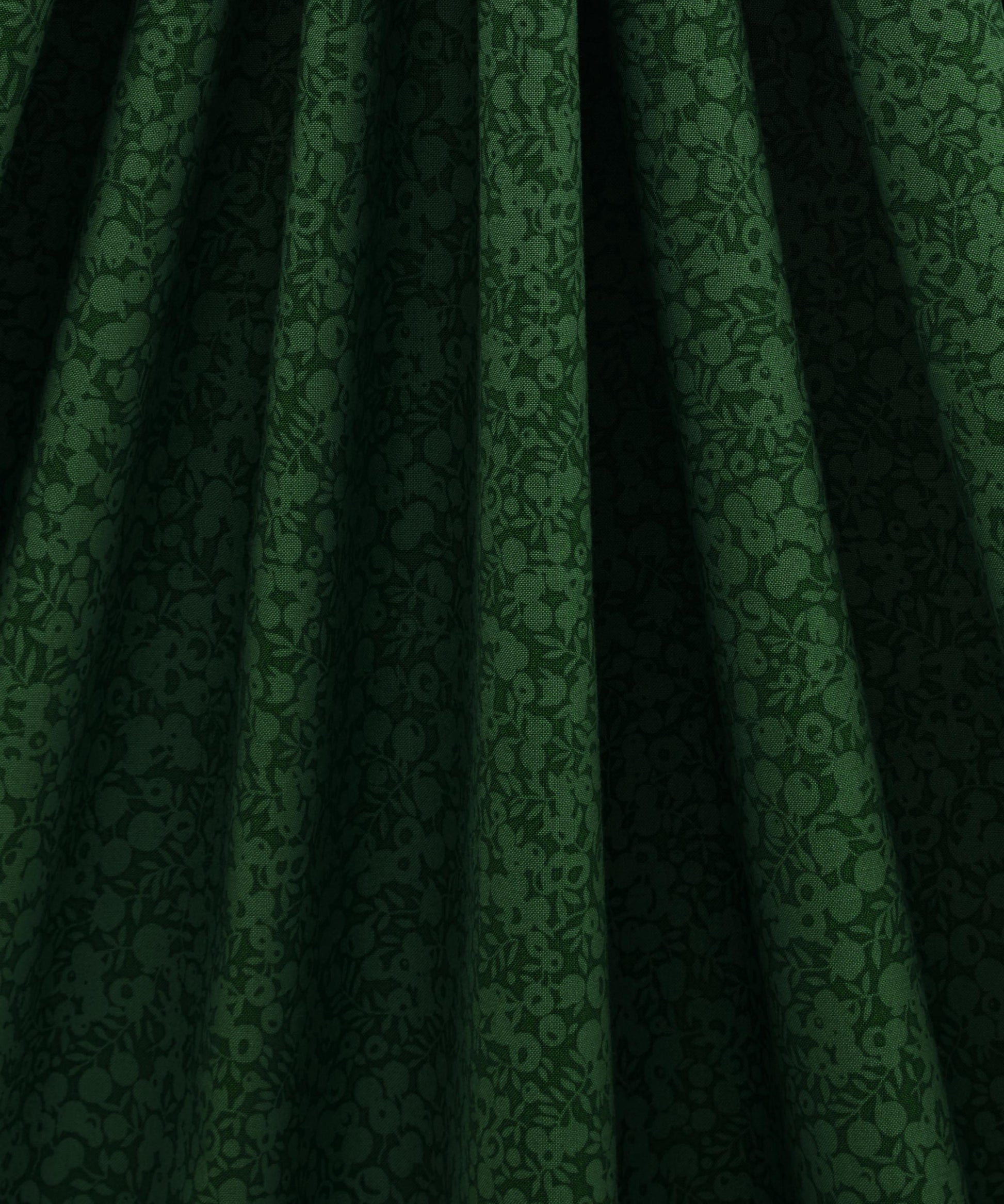 Forest Wiltshire Shadow Lasenby Cotton Fabric - Green - Liberty