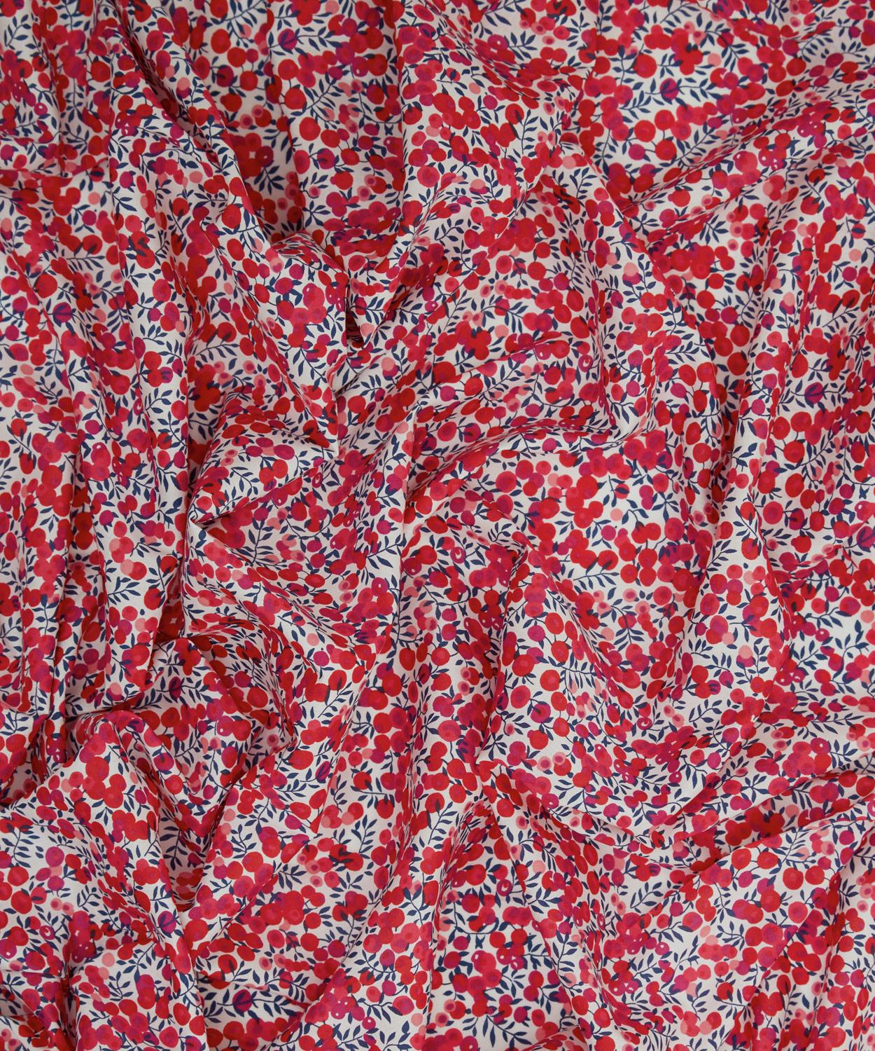 Wiltshire Berry Tana Lawn™ Cotton Fabric - Red - Liberty