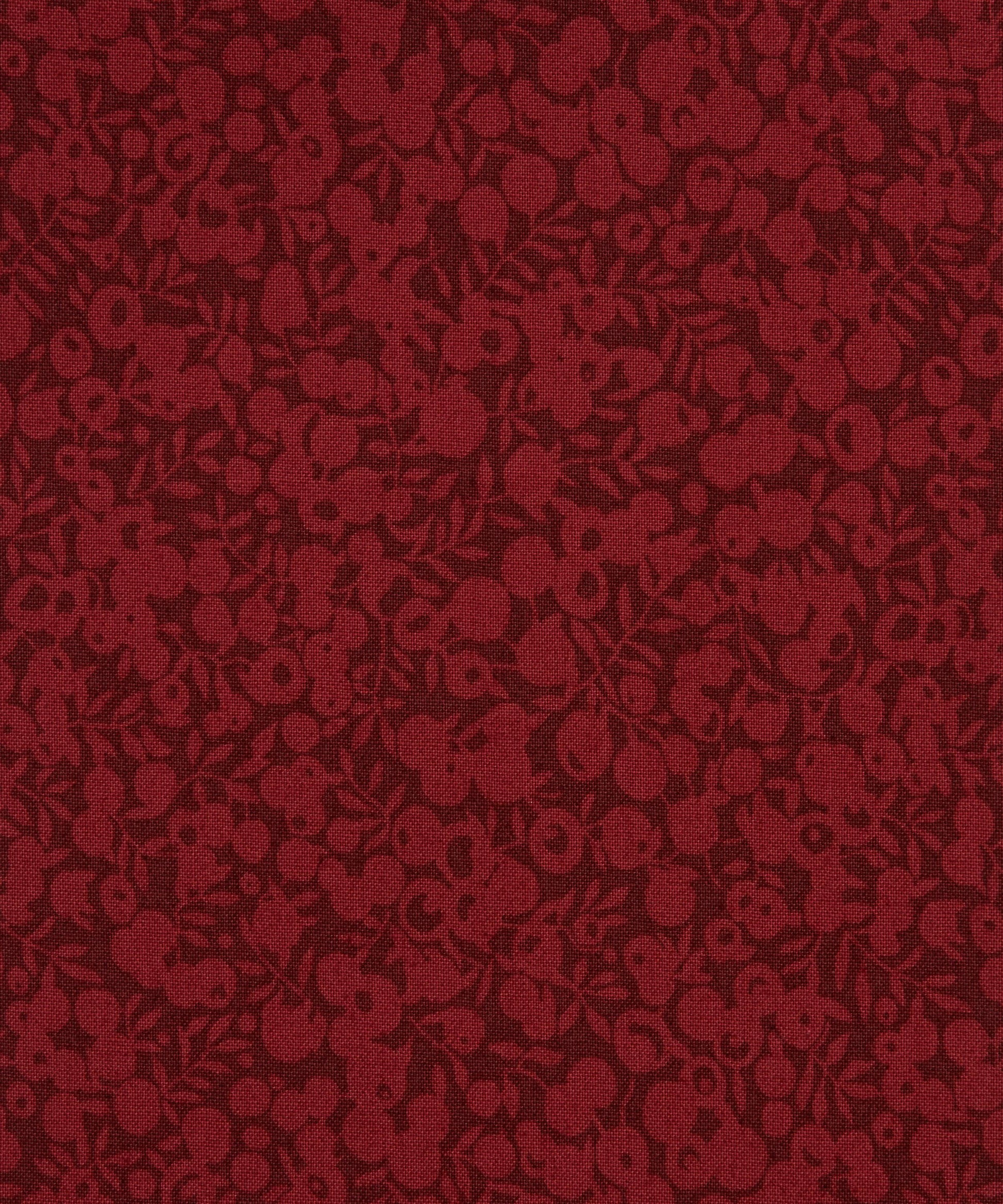 Cherry Wiltshire Shadow Lasenby Quilting Cotton Fabric - Purple - Liberty