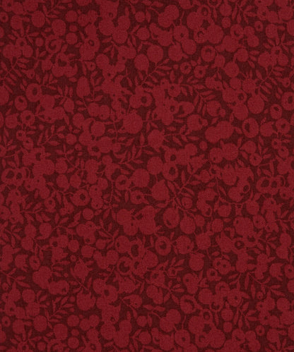 Cherry Wiltshire Shadow Lasenby Quilting Cotton Fabric - Purple - Liberty