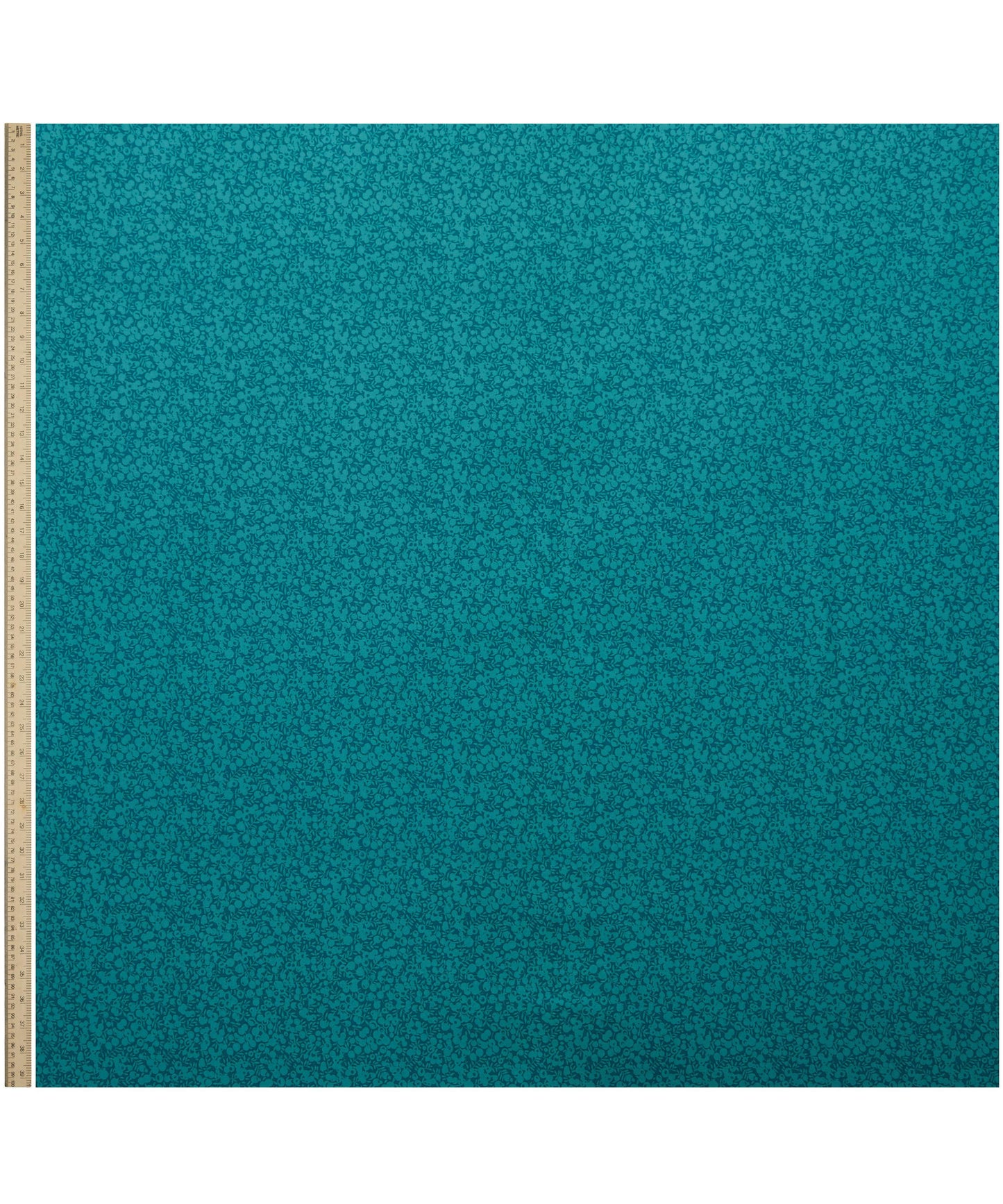 Jade Wiltshire Shadow Lasenby Quilting Cotton Fabric - Teal - Liberty