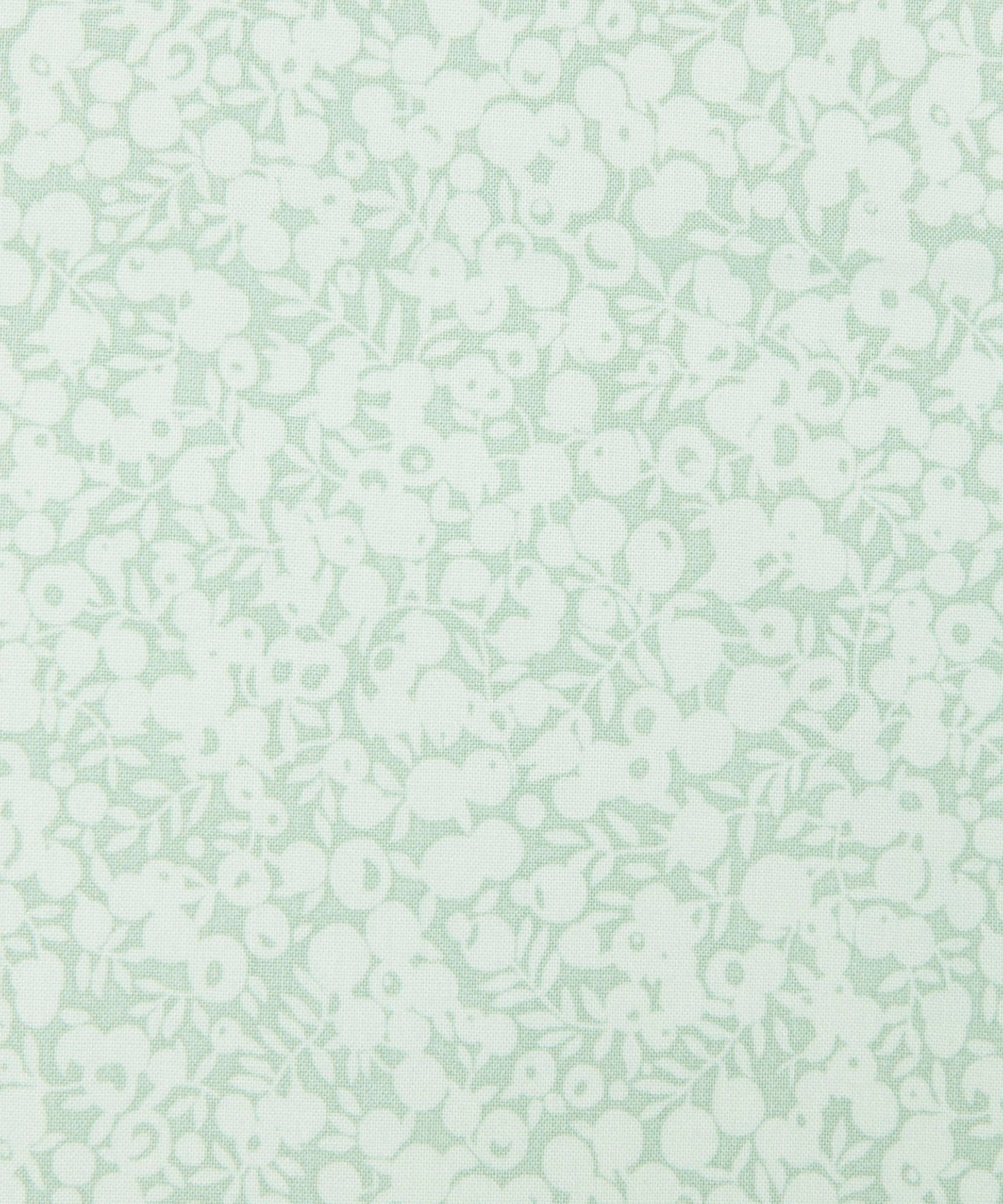 Sage Wiltshire Shadow Lasenby Quilting Cotton Fabric - Silver
 - Liberty