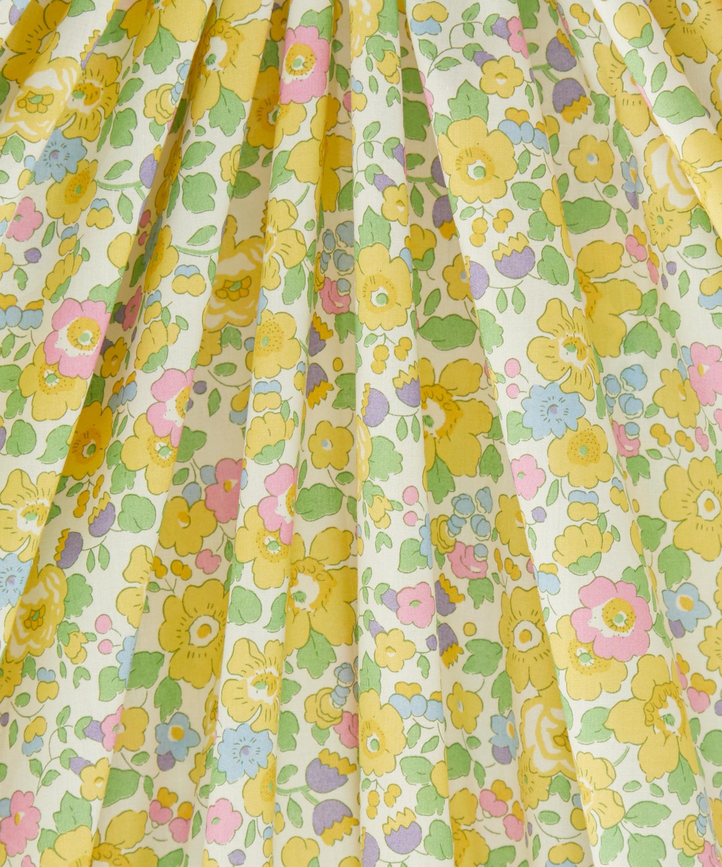 Betsy Organic Tana Lawn™ Cotton Fabric - Yellow - Liberty