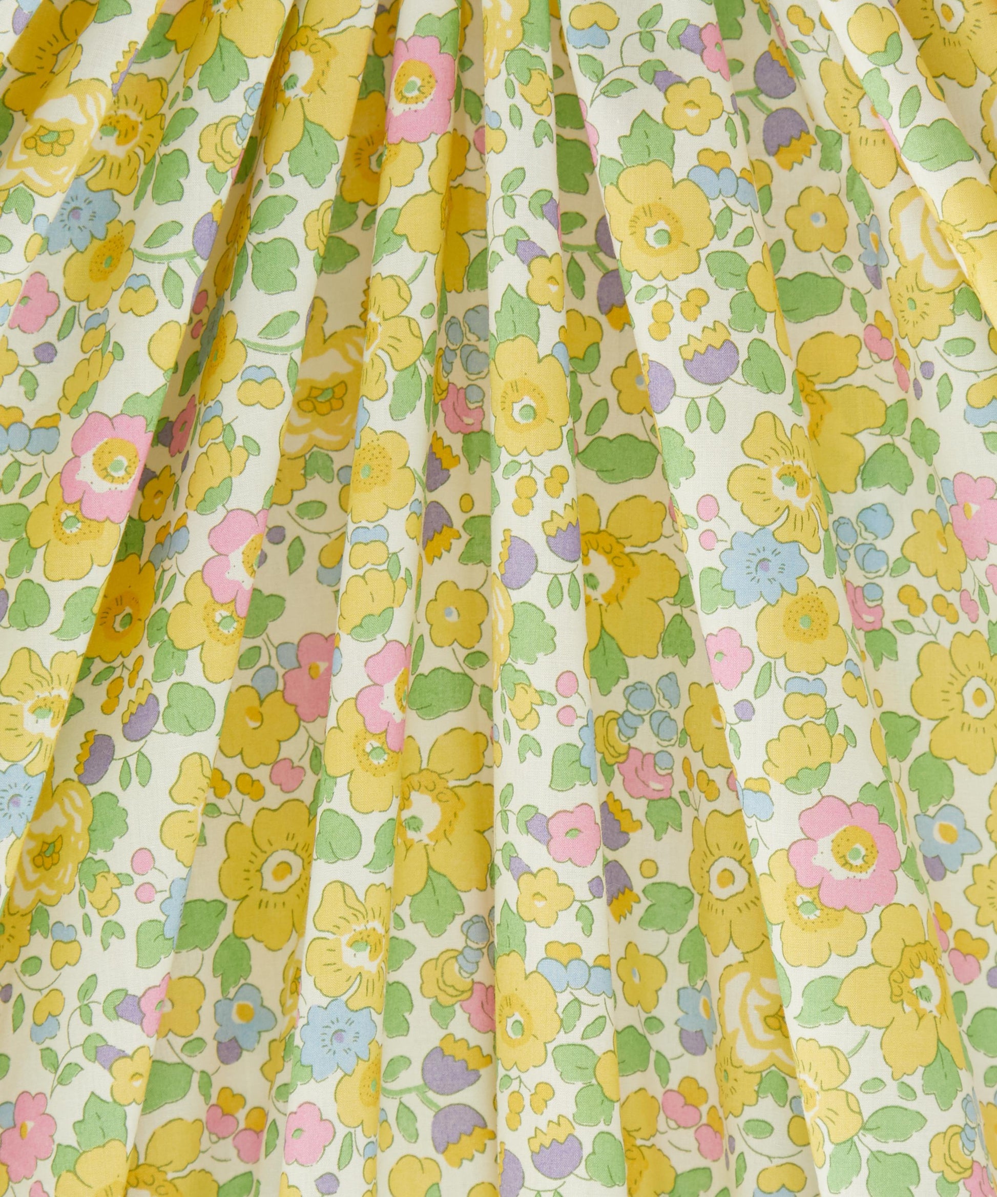 Betsy Organic Tana Lawn™ Cotton Fabric - Yellow - Liberty