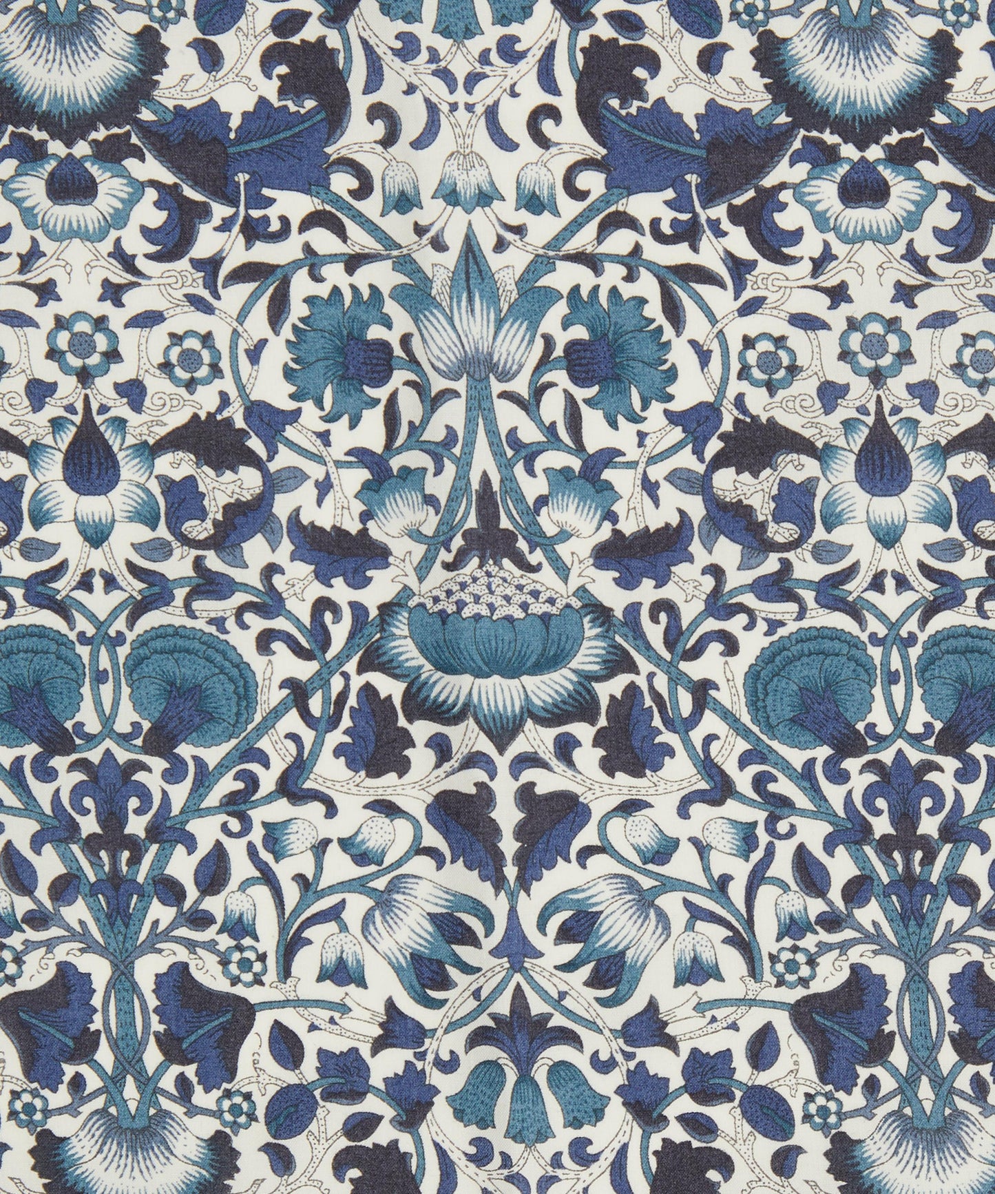 Lodden Organic Tana Lawn™ Cotton Fabric - Blue - Liberty