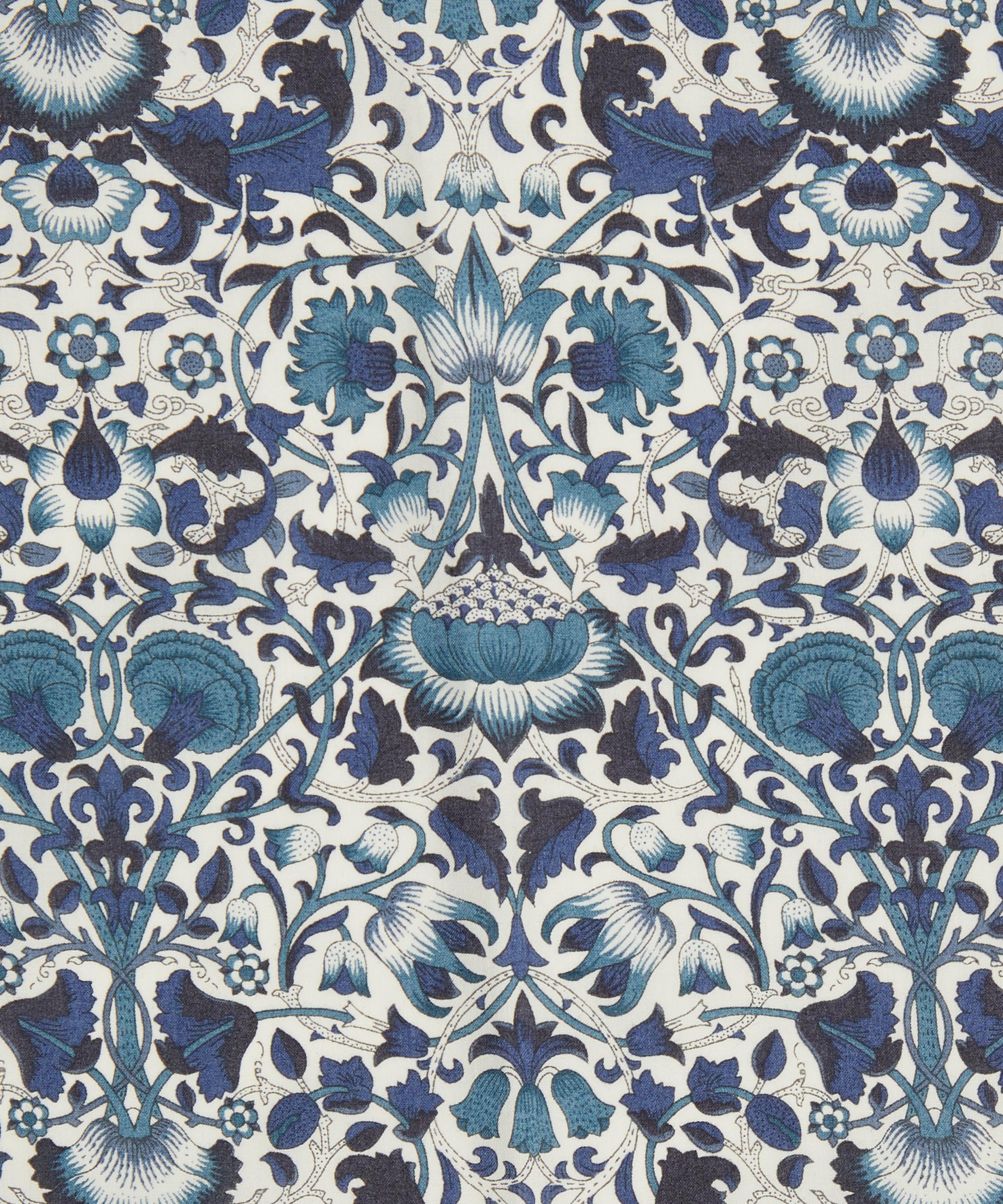 Lodden Organic Tana Lawn™ Cotton Fabric - Blue - Liberty