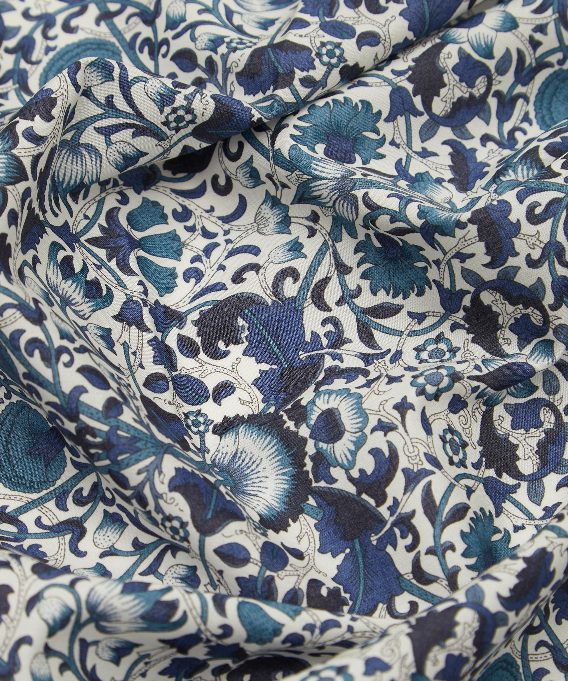 Lodden Organic Tana Lawn™ Cotton Fabric - Blue - Liberty
