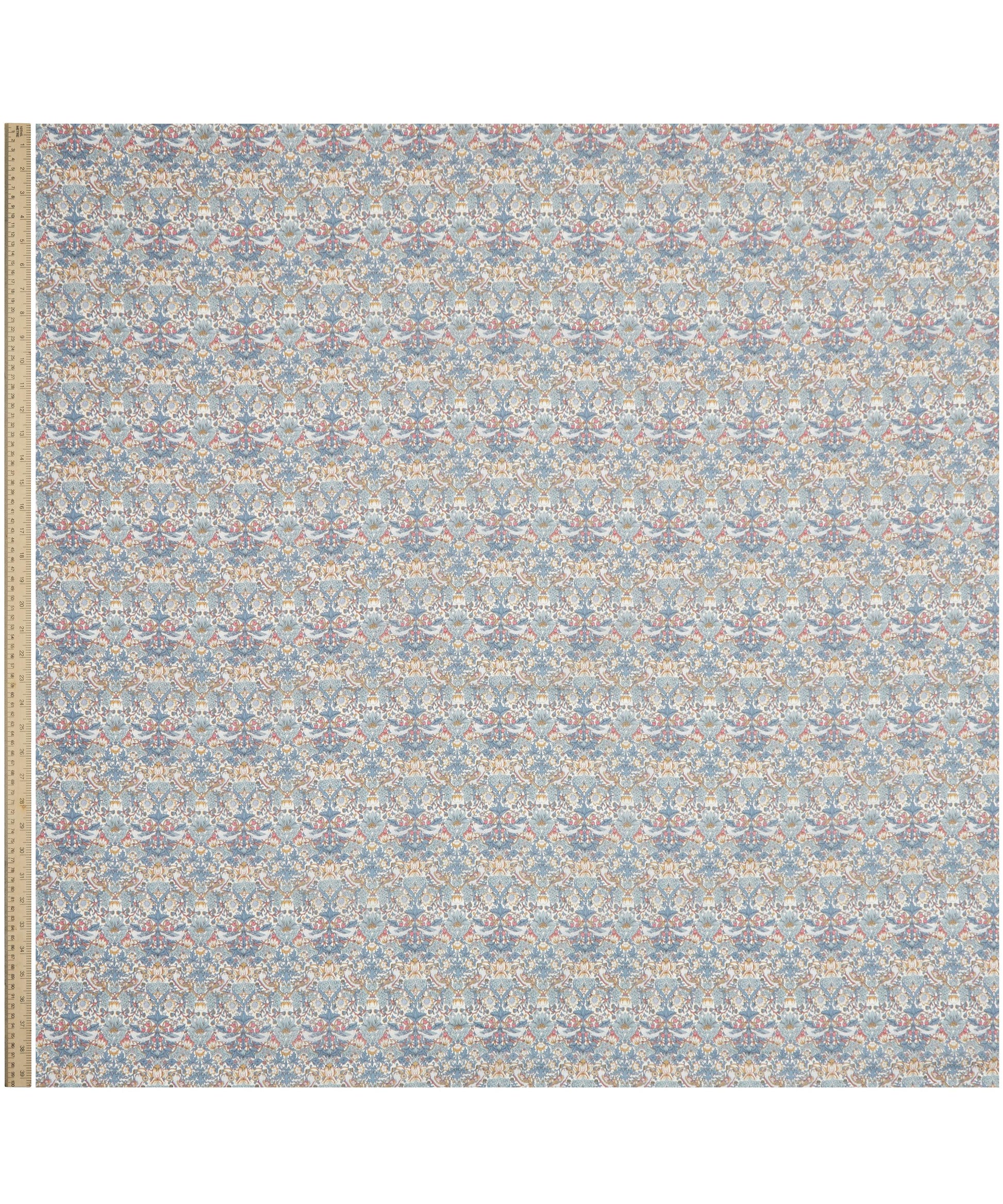 Strawberry Thief Organic Tana Lawn™ Cotton Fabric - Teal - Liberty
