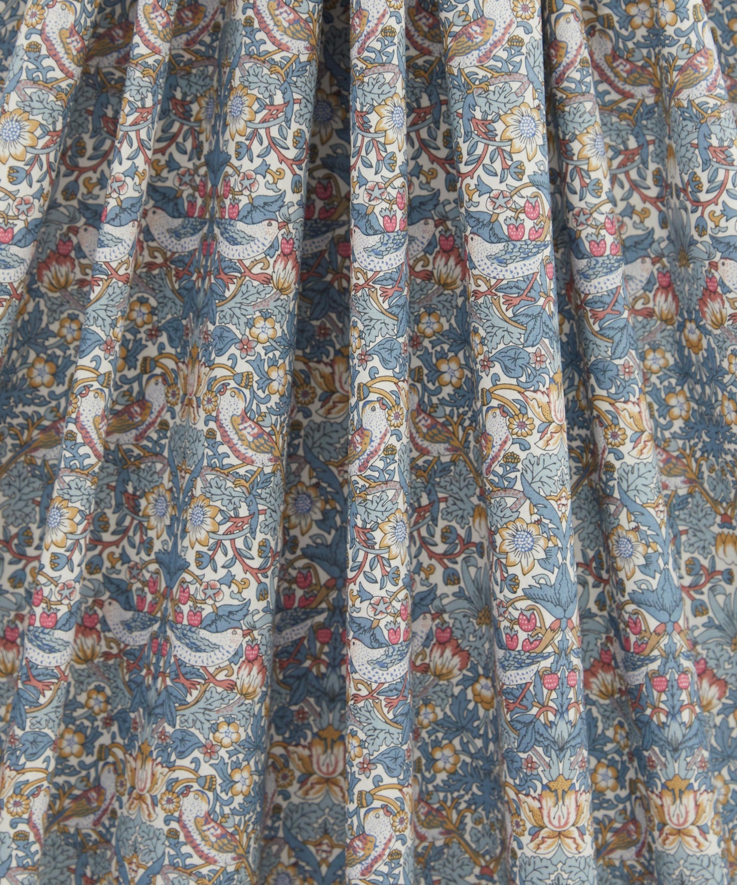 Strawberry Thief Organic Tana Lawn™ Cotton Fabric - Teal - Liberty