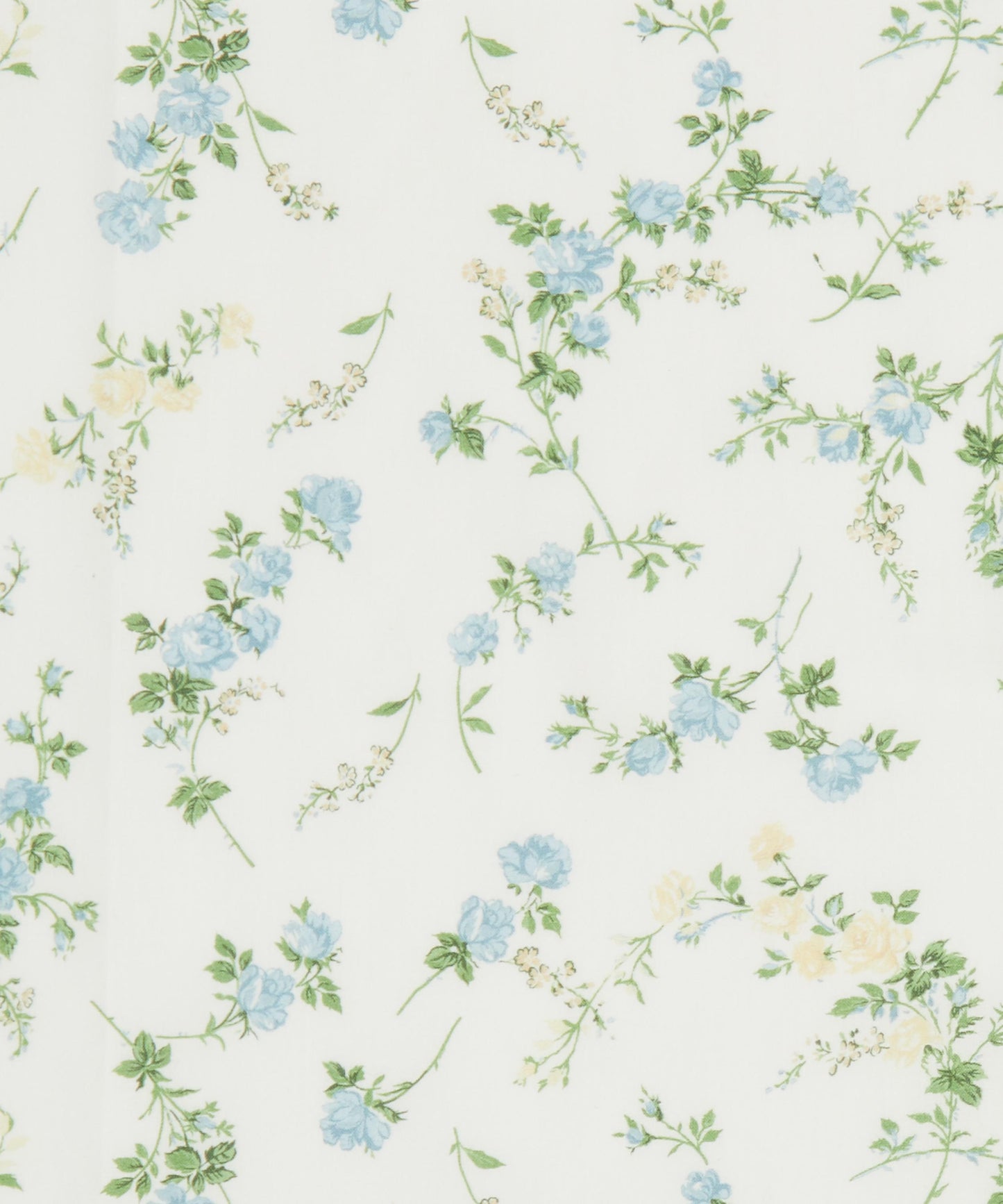 Elizabeth Organic Tana Lawn™ Cotton Fabric - White - Liberty