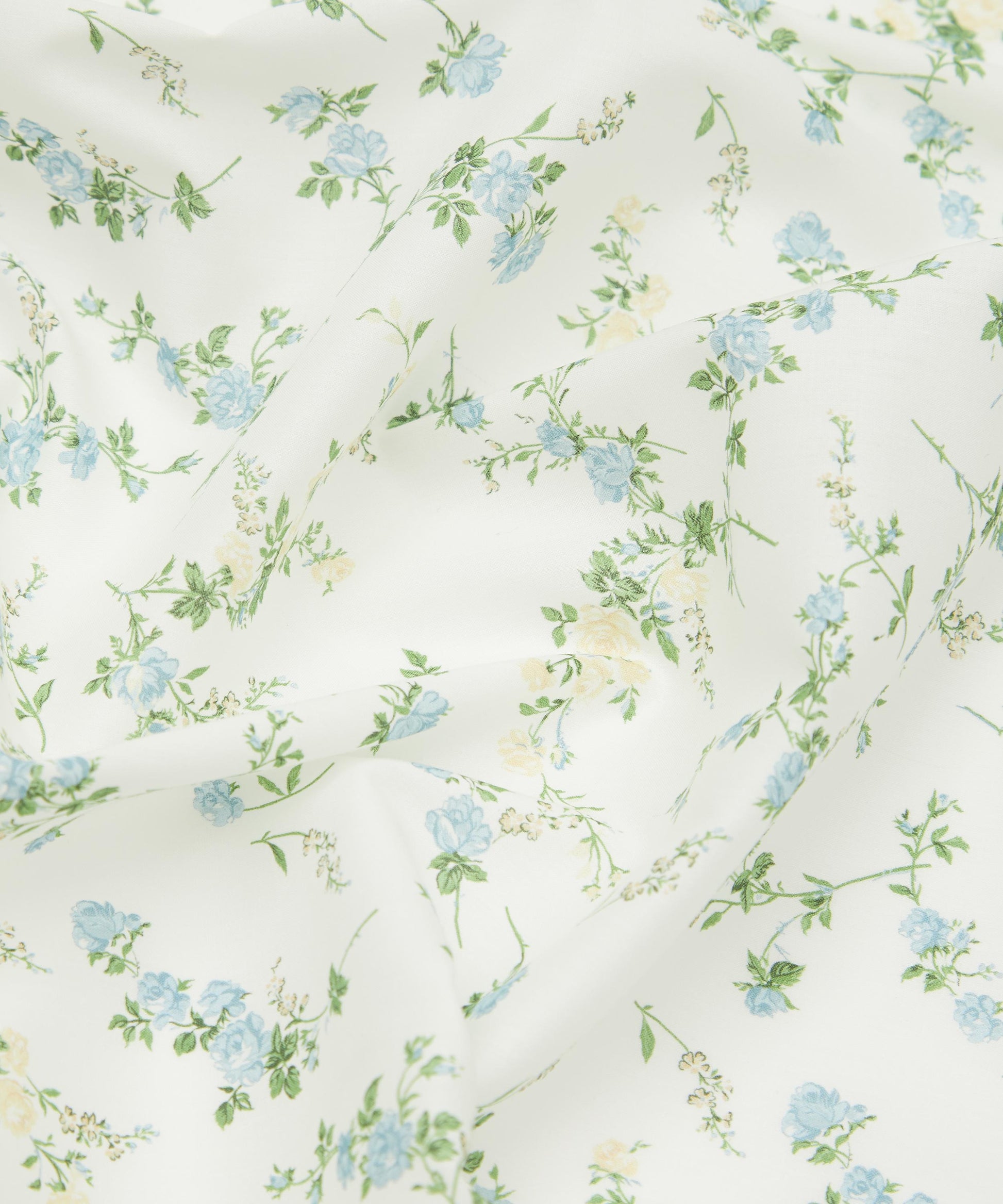 Elizabeth Organic Tana Lawn™ Cotton Fabric - White - Liberty