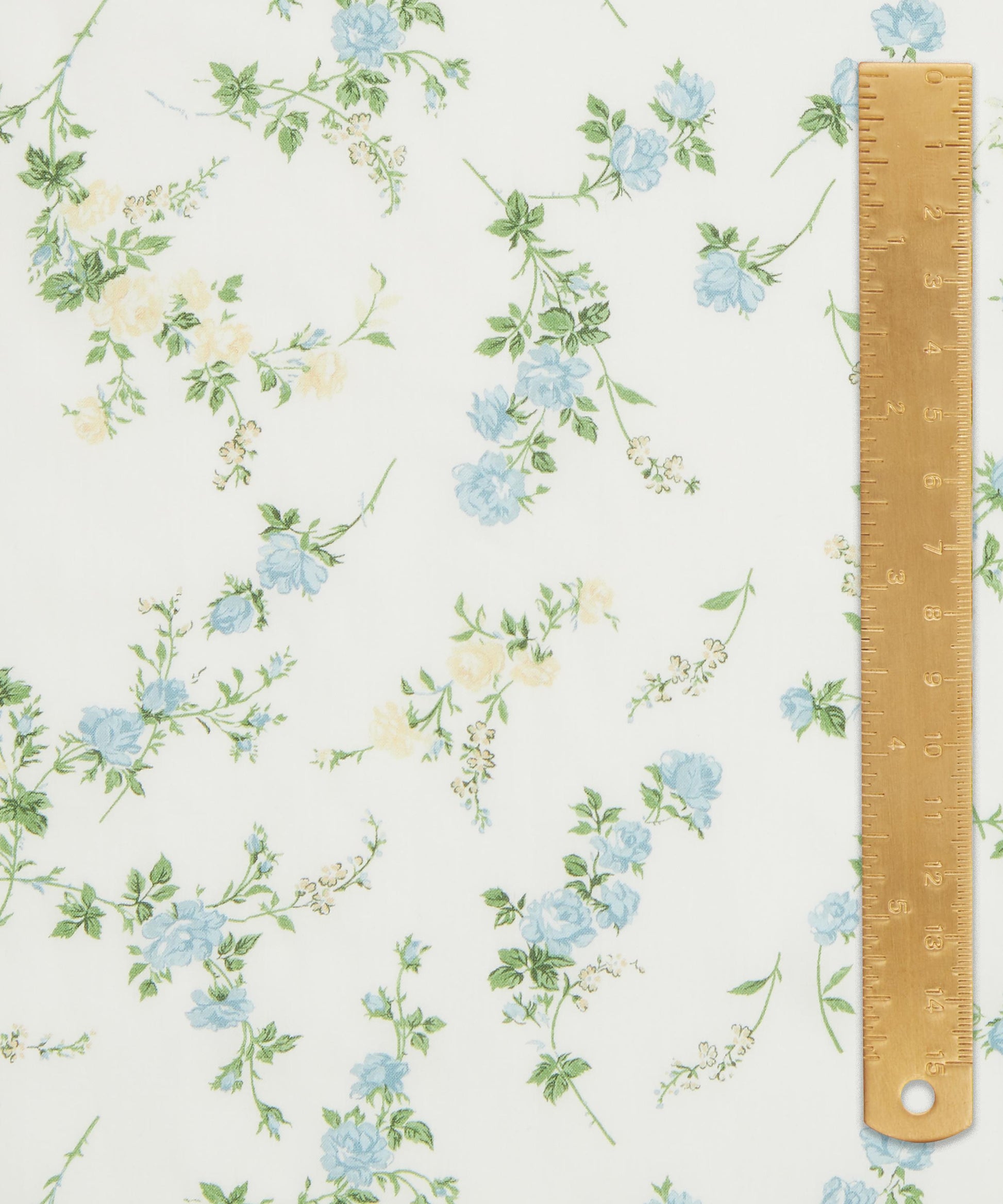 Elizabeth Organic Tana Lawn™ Cotton Fabric - White - Liberty