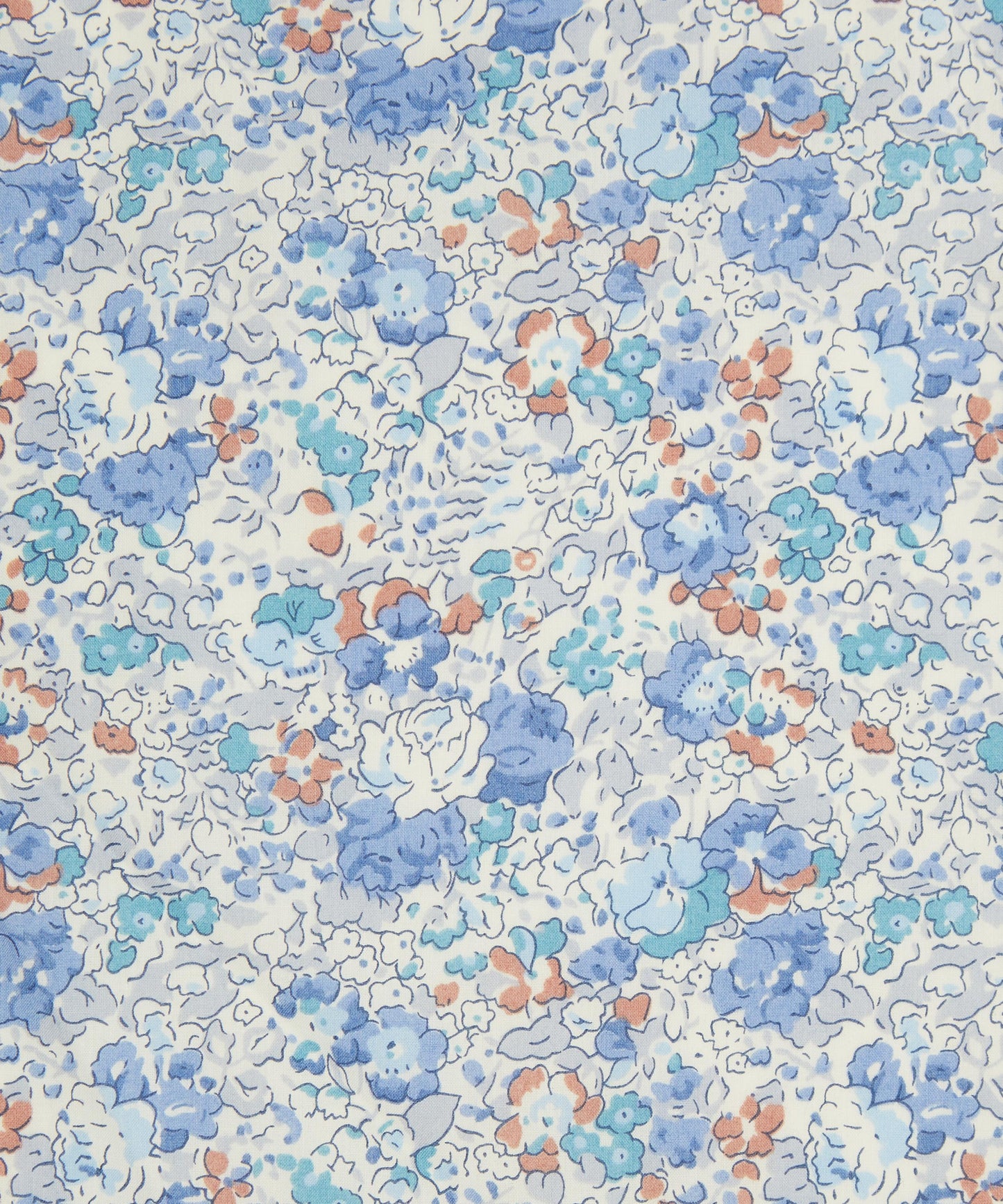 Claire-Aude Organic Tana Lawn™ Cotton Fabric - Blue - Liberty