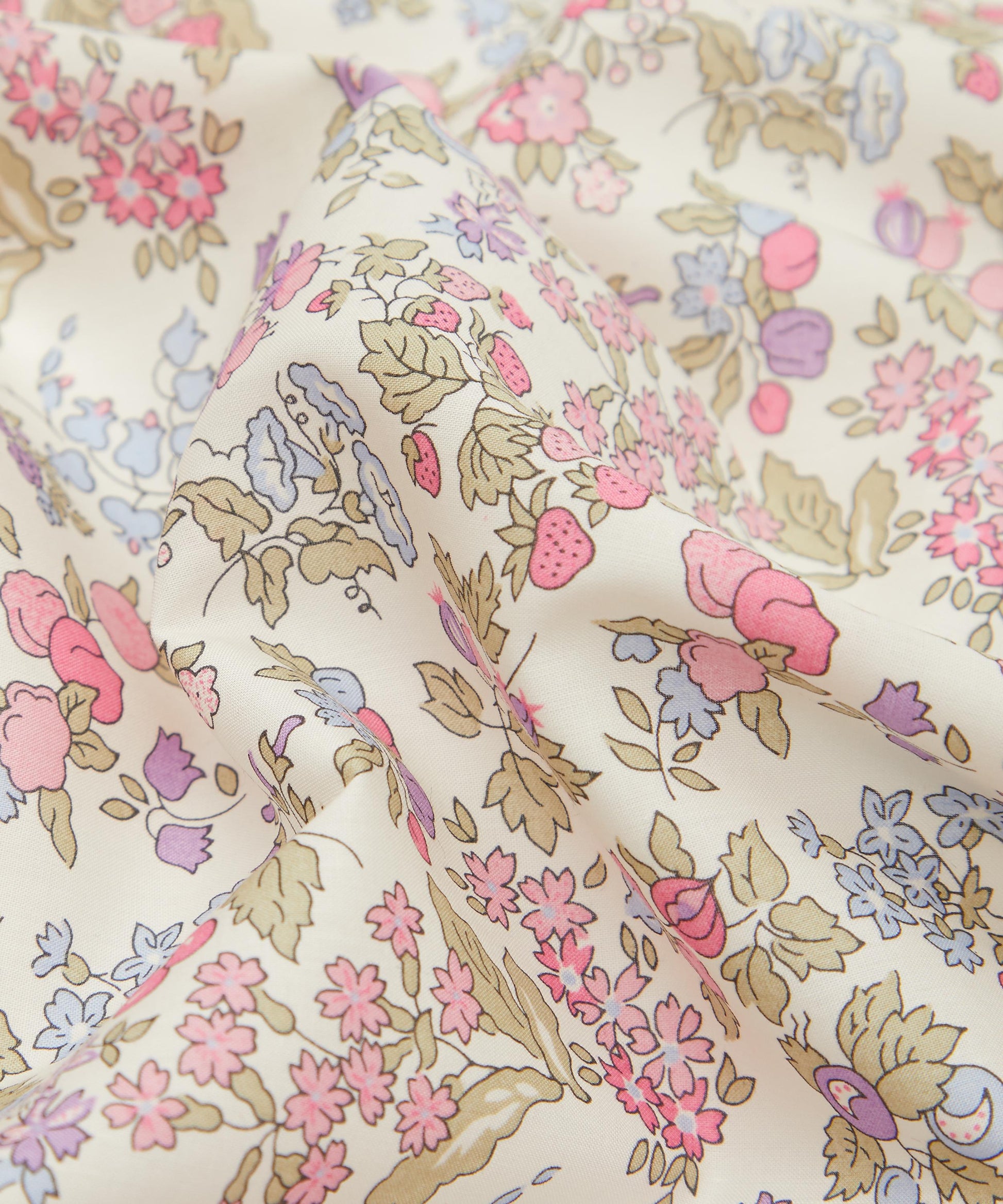 Nancy Ann Organic Tana Lawn™ Cotton Fabric - Pink - Liberty