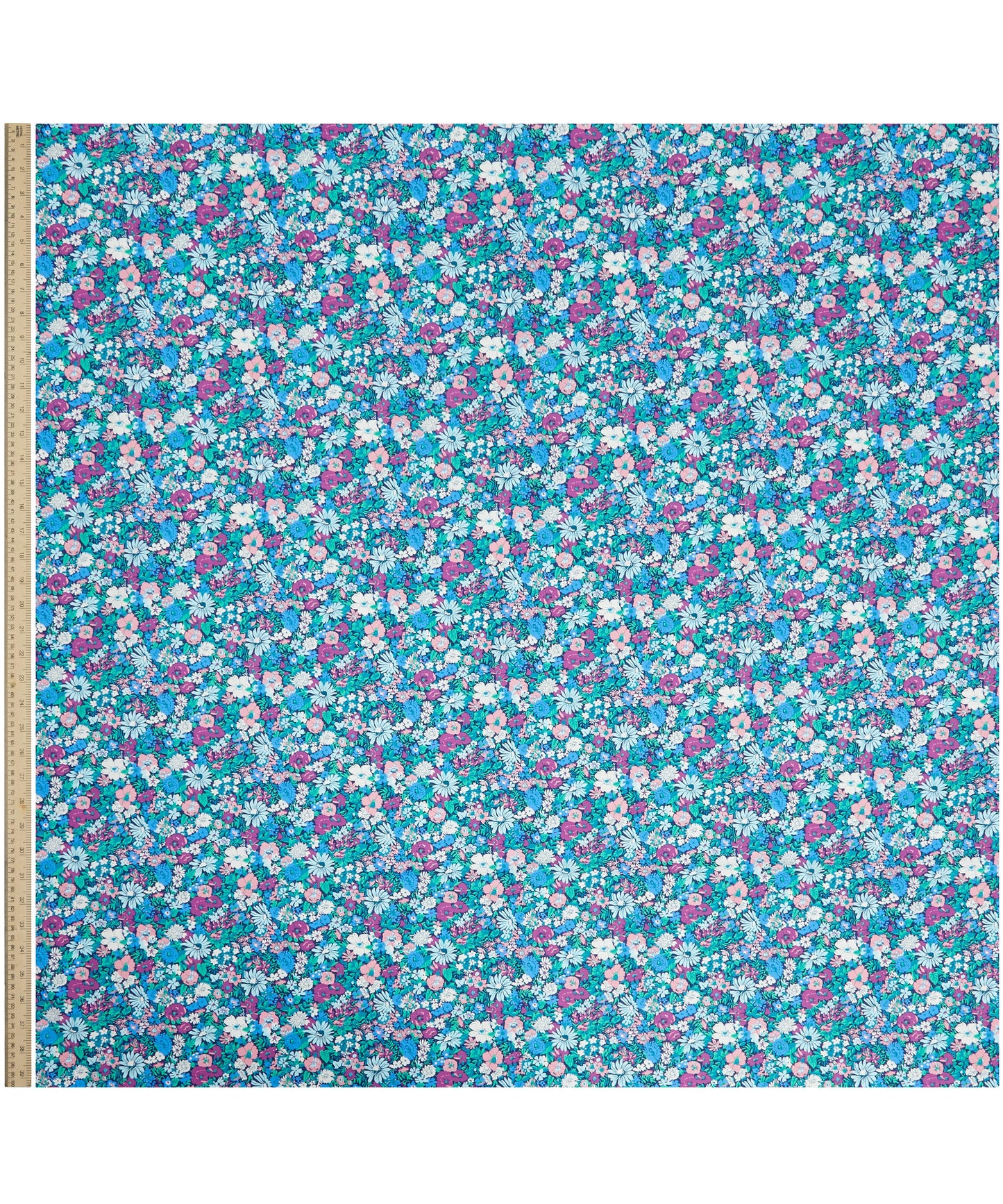 Malvern Meadow Lasenby Quilting Cotton Fabric - Blue - Liberty
