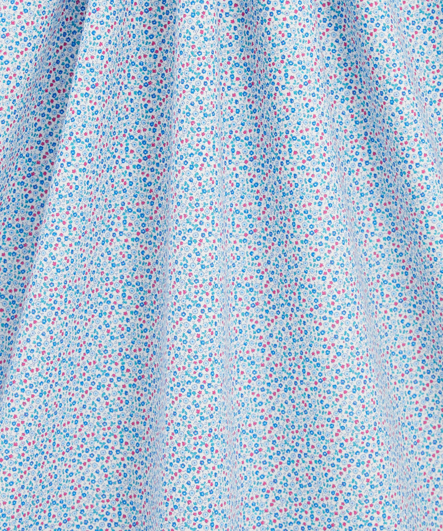 Suffolk Fields Lasenby Quilting Cotton Fabric - Blue - Liberty