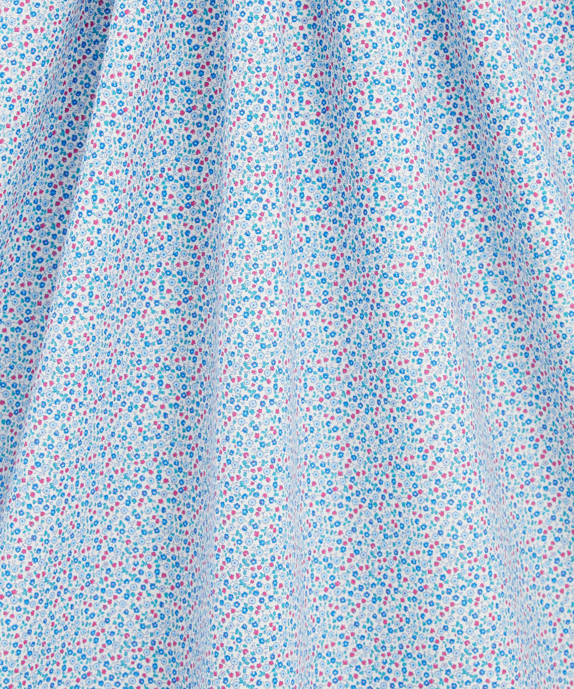 Suffolk Fields Lasenby Quilting Cotton Fabric - Blue - Liberty