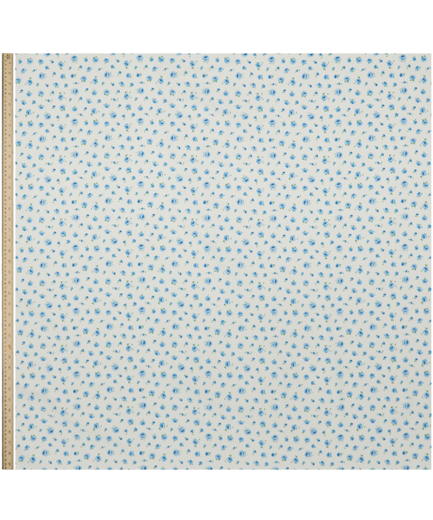 Mary Rose Lasenby Quilting Cotton Fabric - Blue - Liberty