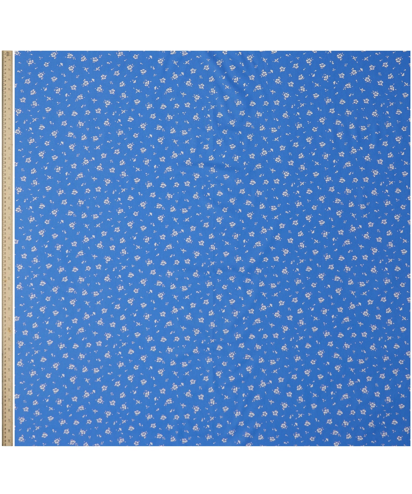 Field Rose Lasenby Quilting Cotton Fabric - Blue - Liberty