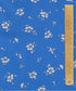 Field Rose Lasenby Quilting Cotton Fabric - Blue - Liberty