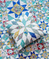 Field Rose Lasenby Quilting Cotton Fabric - Blue - Liberty