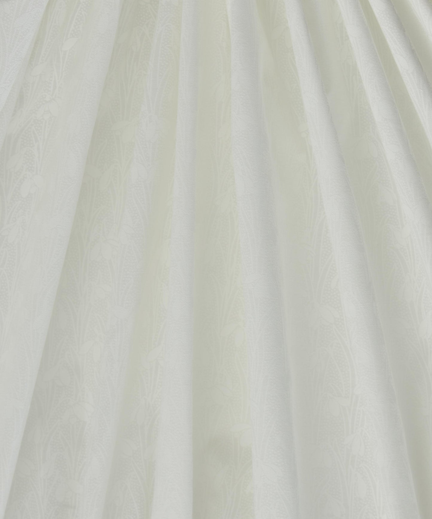 Snowdrop Belle Lasenby Quilting Cotton Fabric - Gray - Liberty