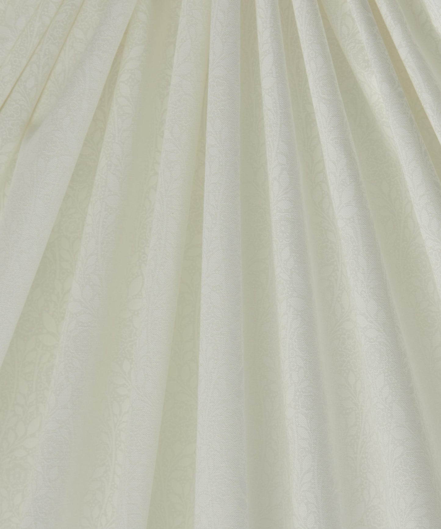 Merton Rose Lasenby Quilting Cotton Fabric - Silver - Liberty