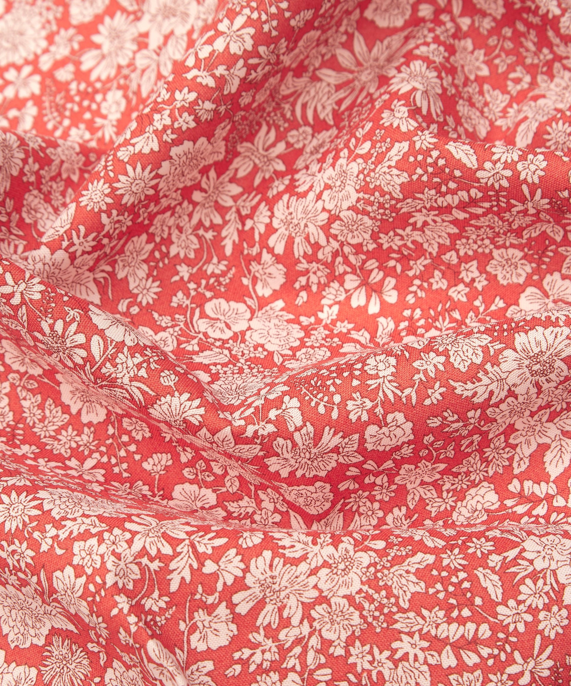 Paprika Emily Belle Lasenby Quilting Cotton Fabric - Orange - Liberty