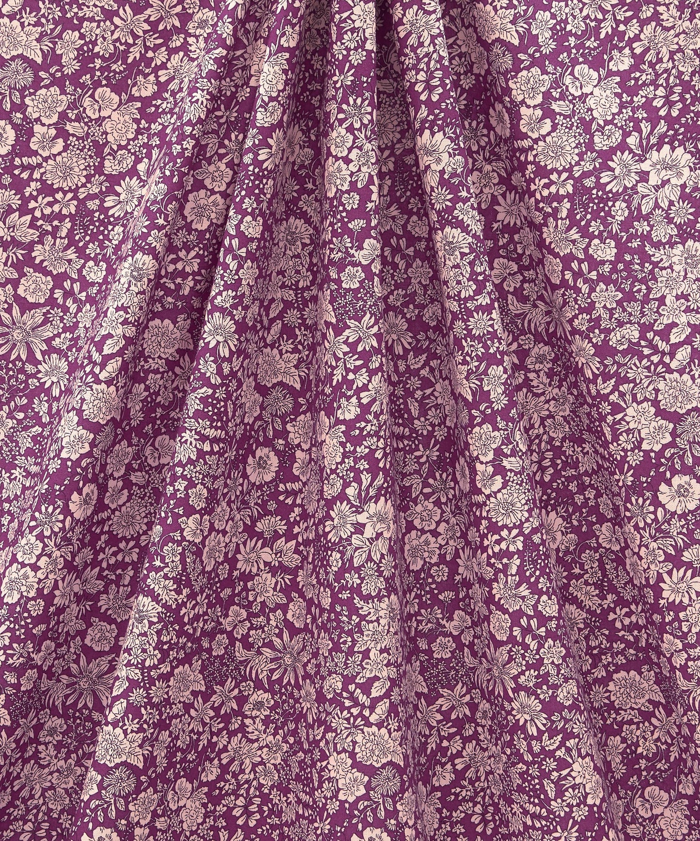 Crocus Emily Belle Lasenby Quilting Cotton Fabric - Purple - Liberty