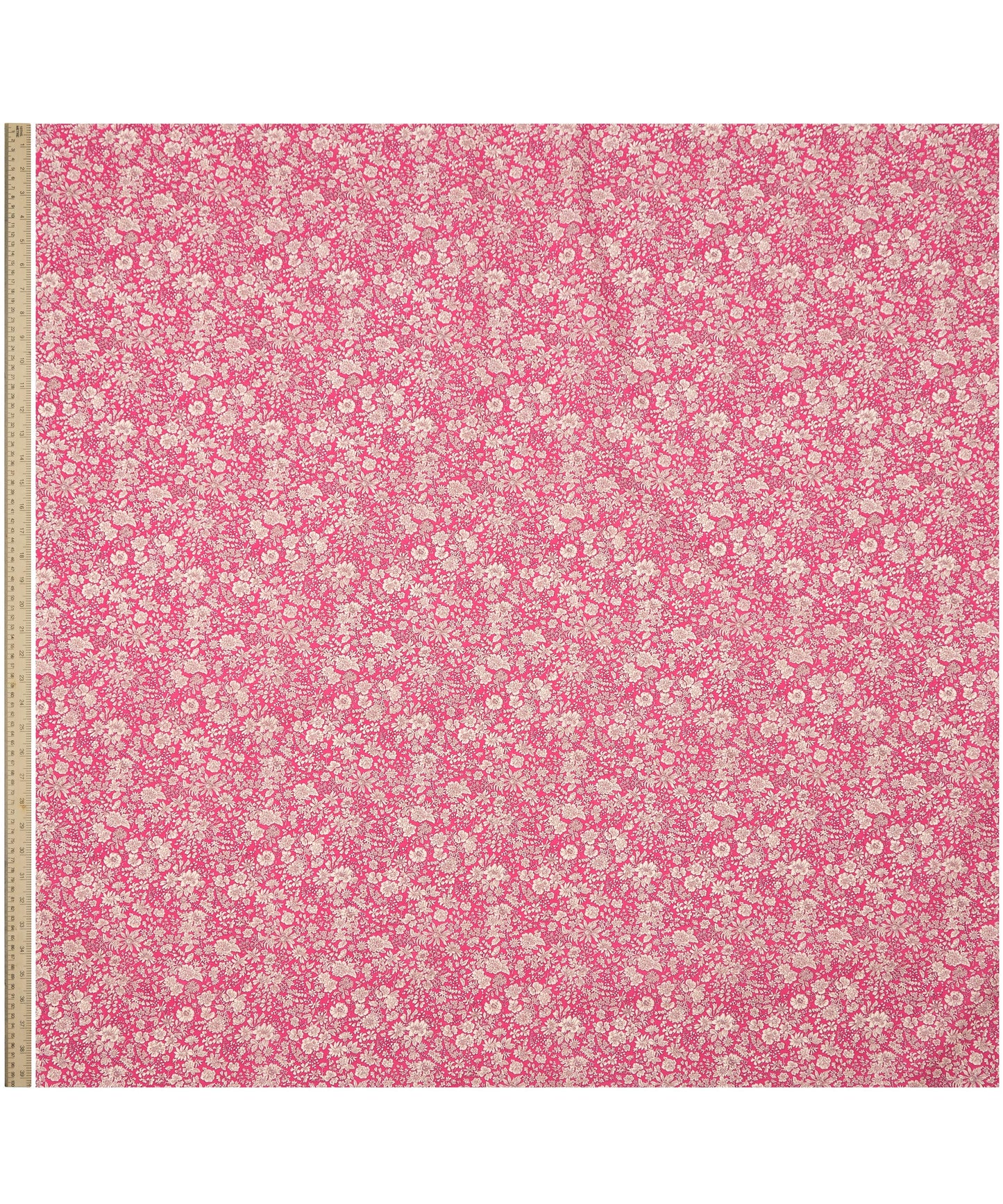 Bright Pink Emily Belle Lasenby Quilting Cotton Fabric - Red - Liberty