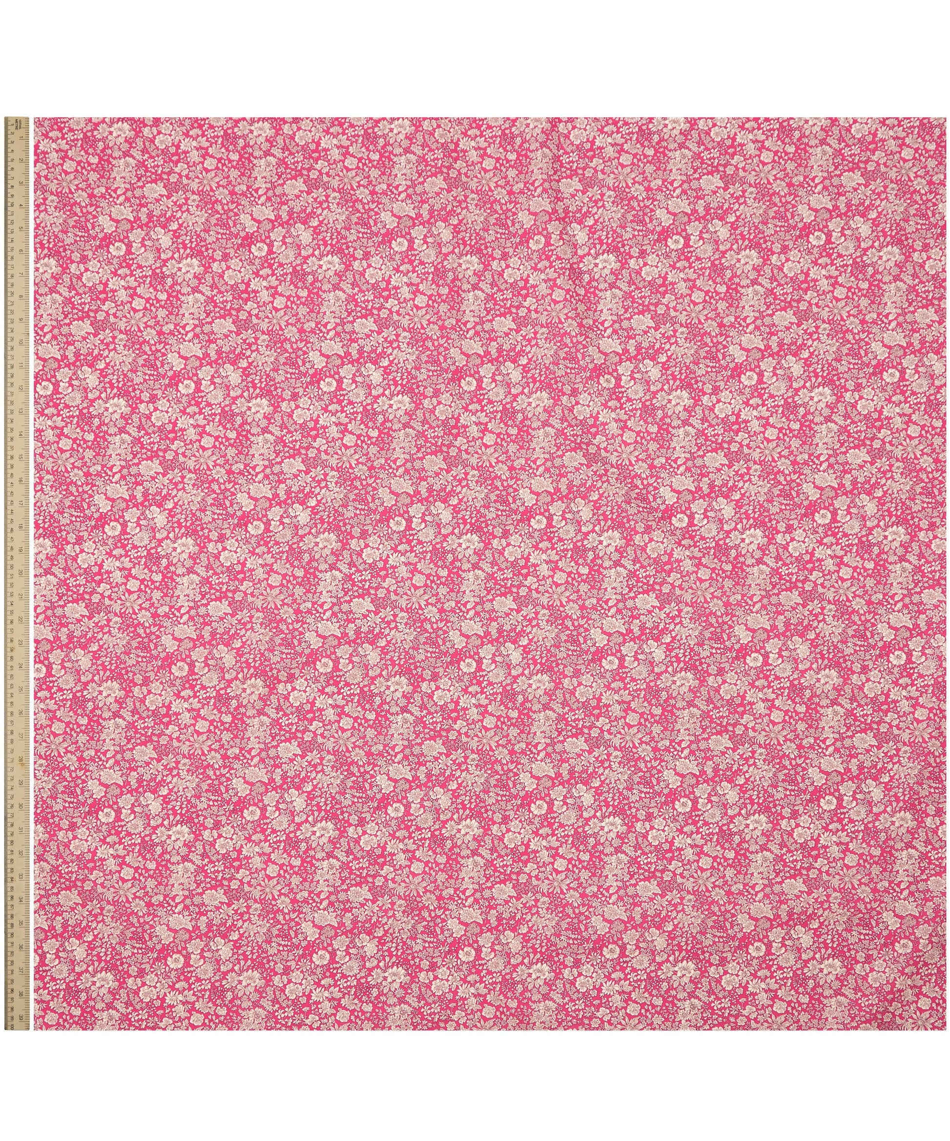 Bright Pink Emily Belle Lasenby Quilting Cotton Fabric - Red - Liberty