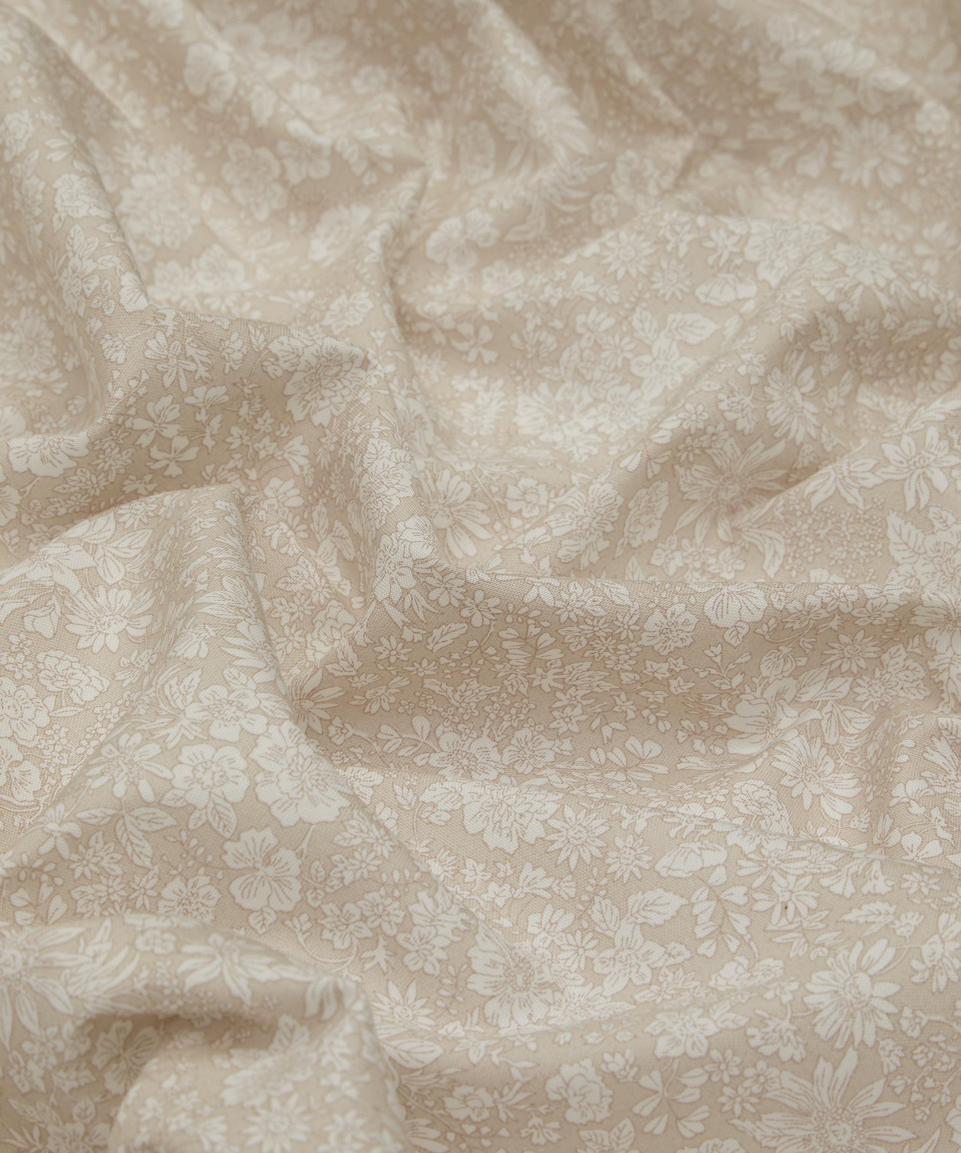 Parchment Emily Belle Lasenby Quilting Cotton Fabric - Sand - Liberty