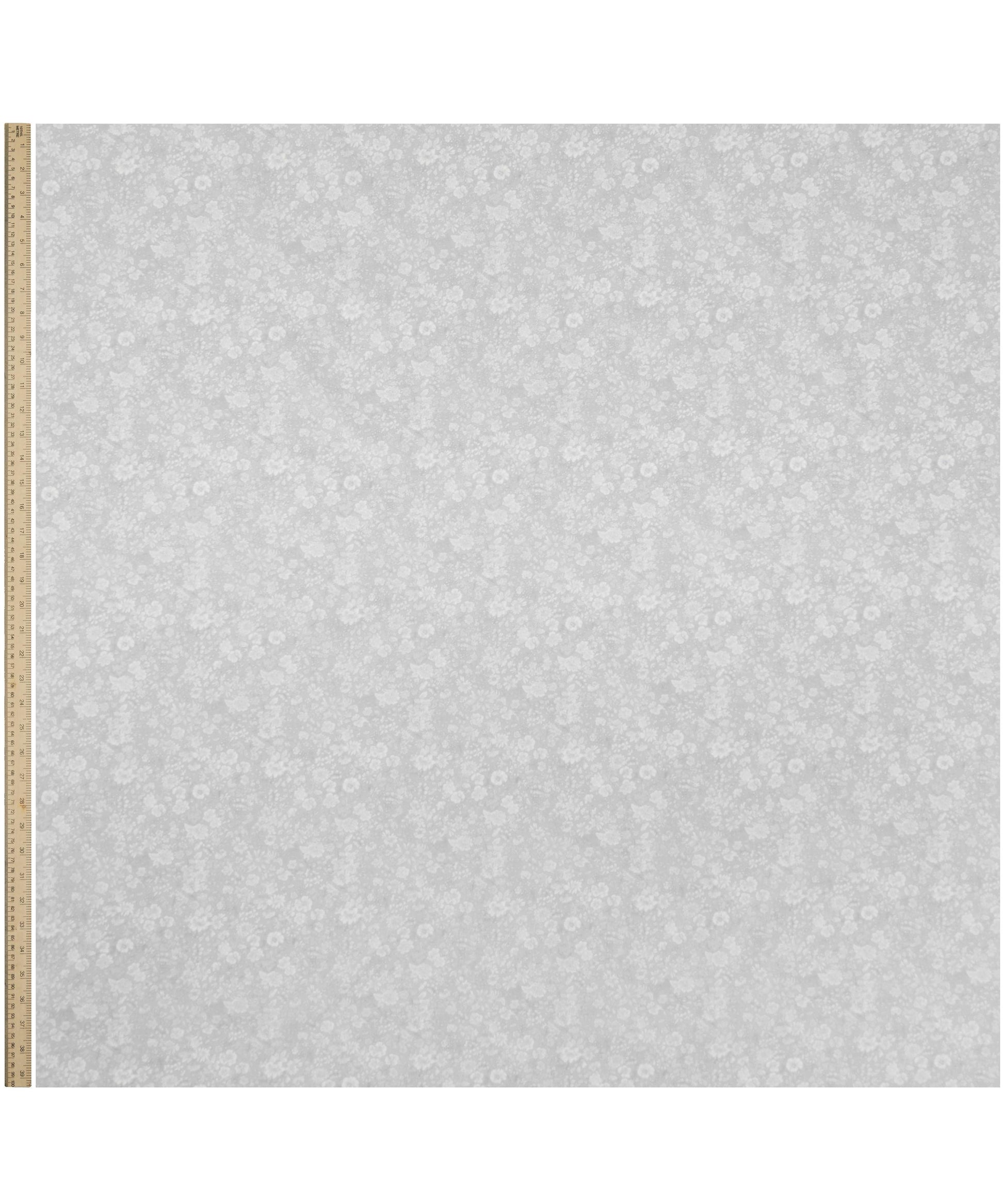 Silver Birch Emily Belle Lasenby Quilting Cotton Fabric - Silver - Liberty