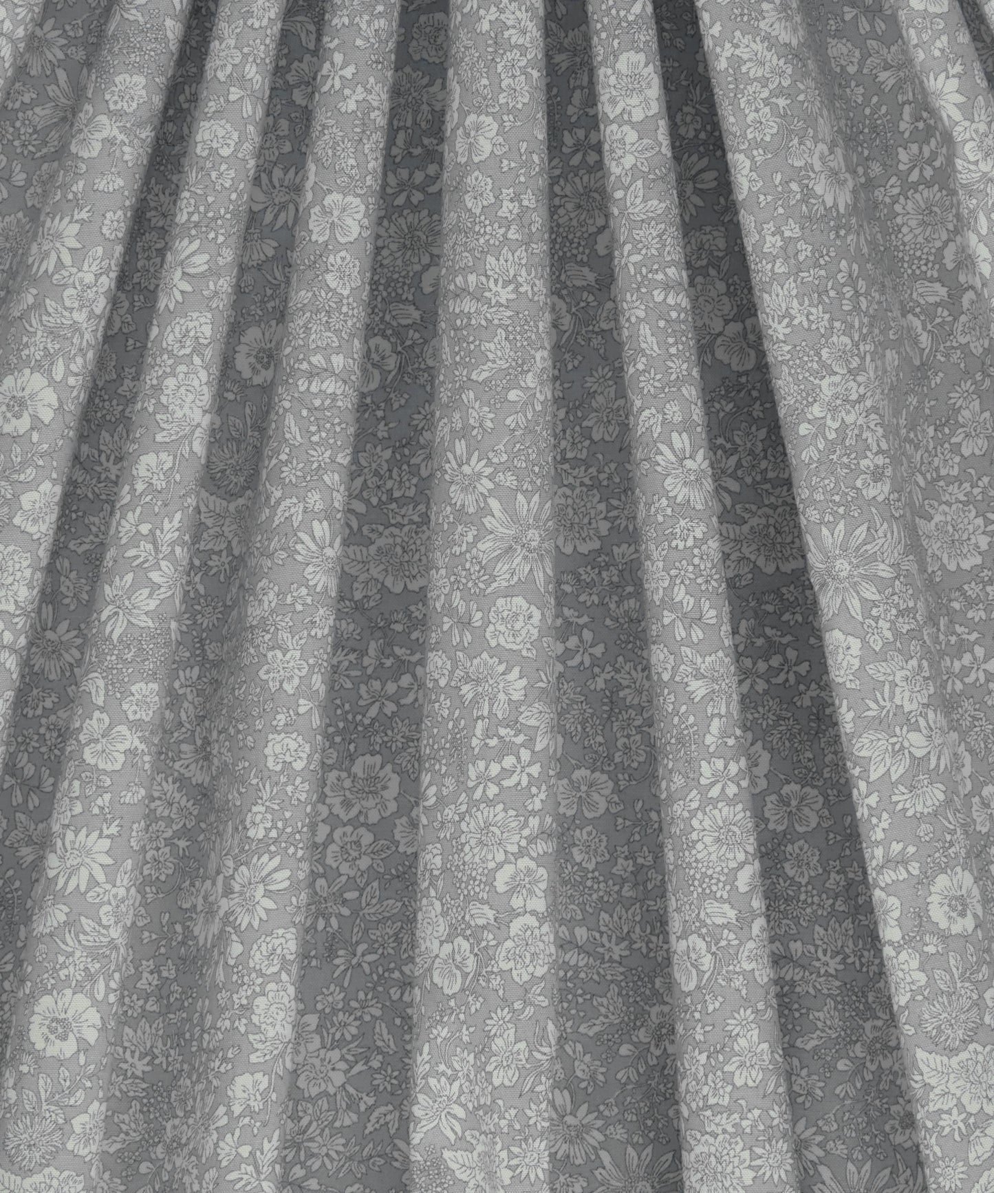 Steel Emily Belle Lasenby Quilting Cotton Fabric - Gray - Liberty