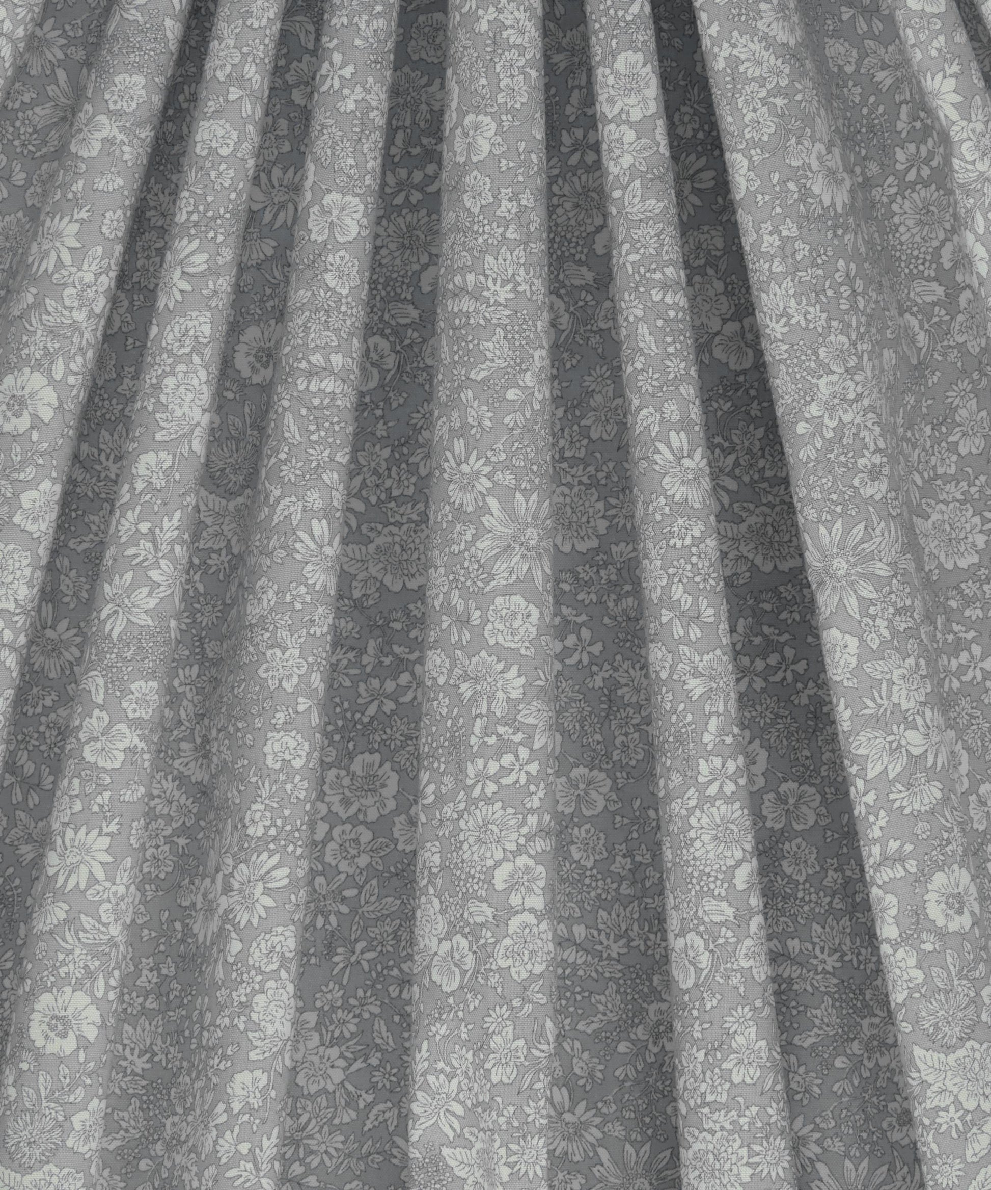 Steel Emily Belle Lasenby Quilting Cotton Fabric - Gray - Liberty