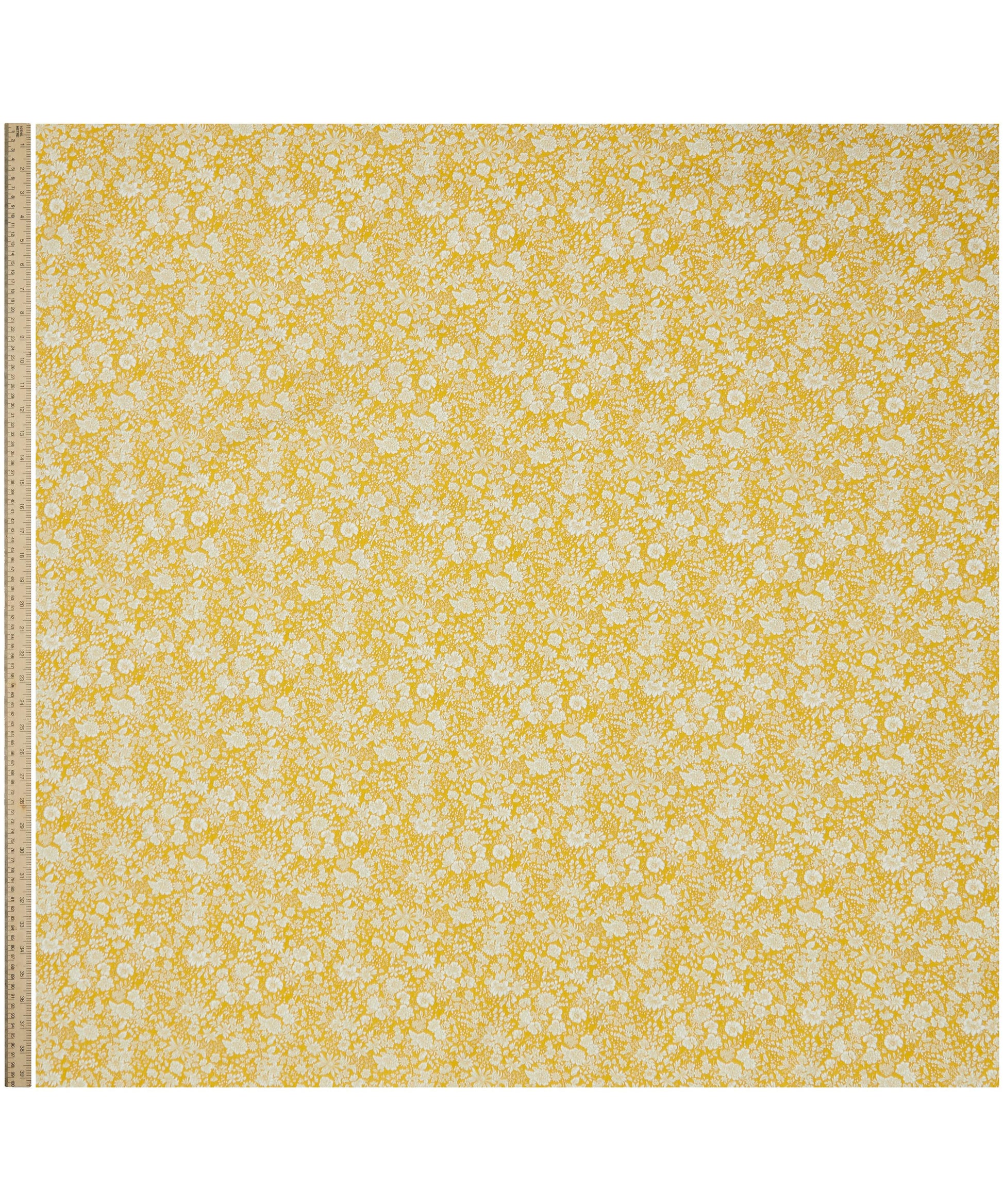 Sunshine Yellow Emily Belle Lasenby Quilting Cotton Fabric - Yellow - Liberty