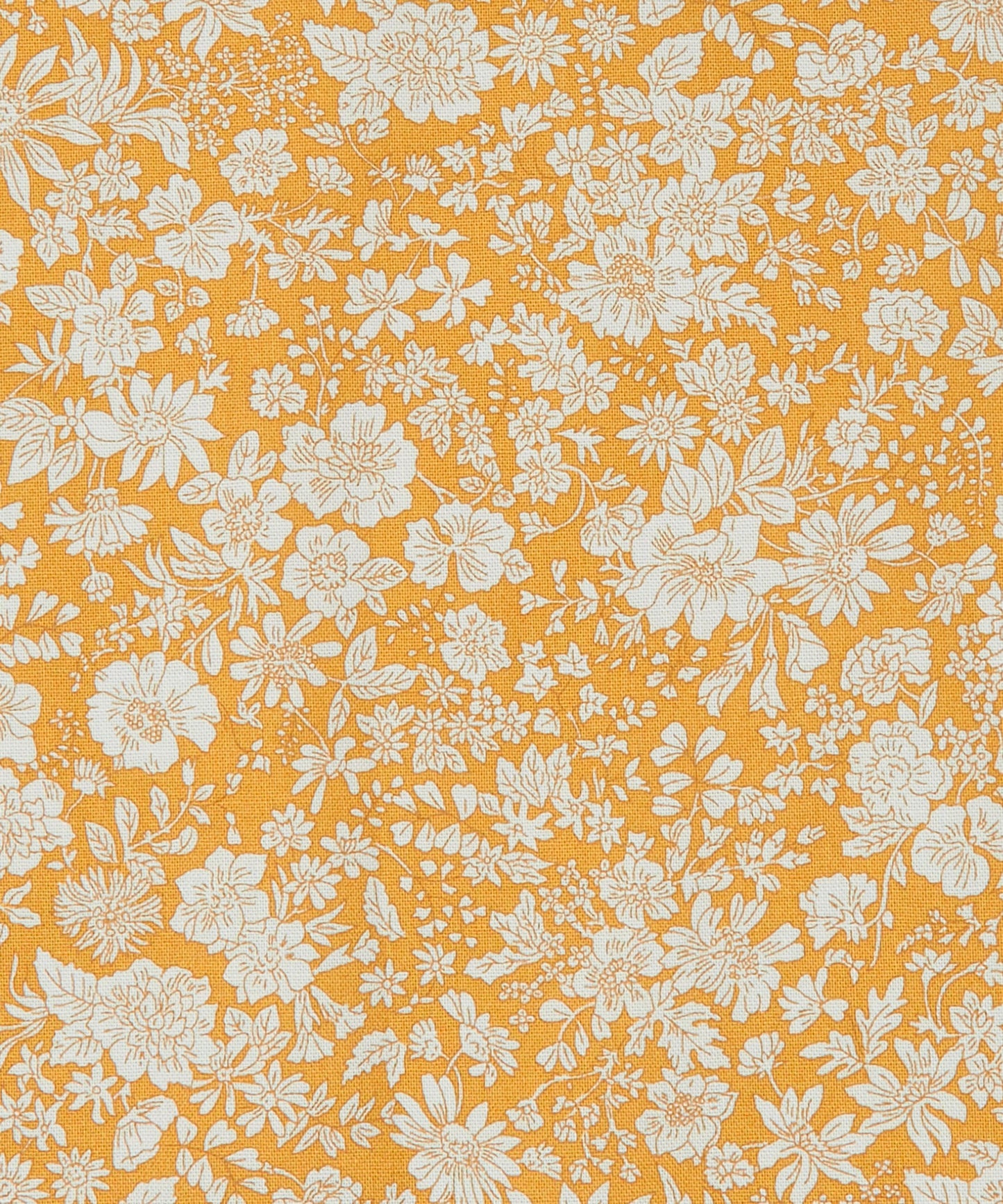 Saffron Emily Belle Lasenby Quilting Cotton Fabric - Gold - Liberty
