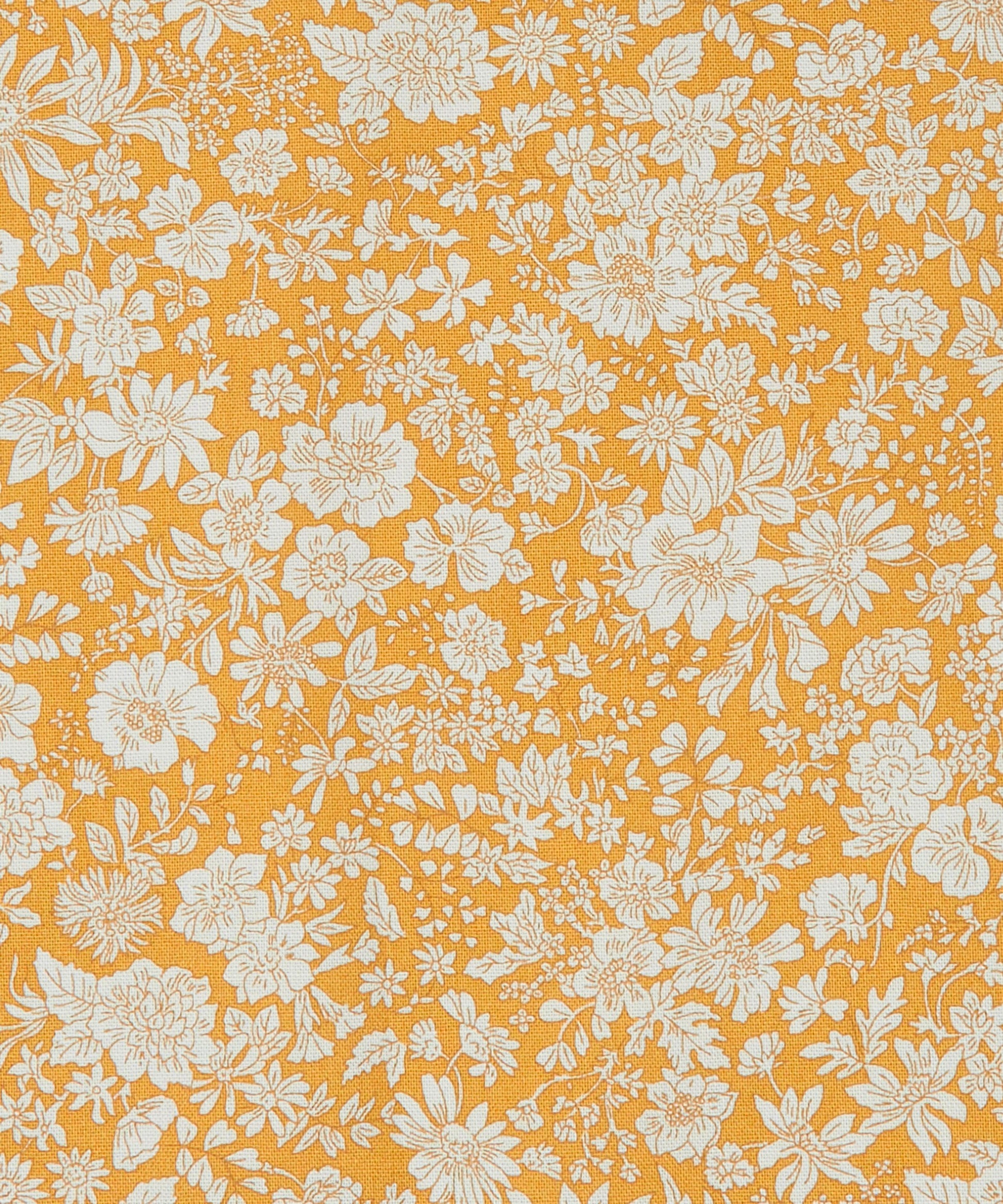 Saffron Emily Belle Lasenby Quilting Cotton Fabric - Gold - Liberty
