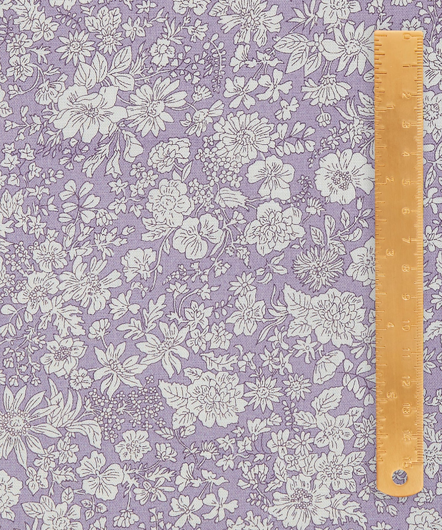 Mauve Emily Belle Lasenby Quilting Cotton Fabric - Purple - Liberty