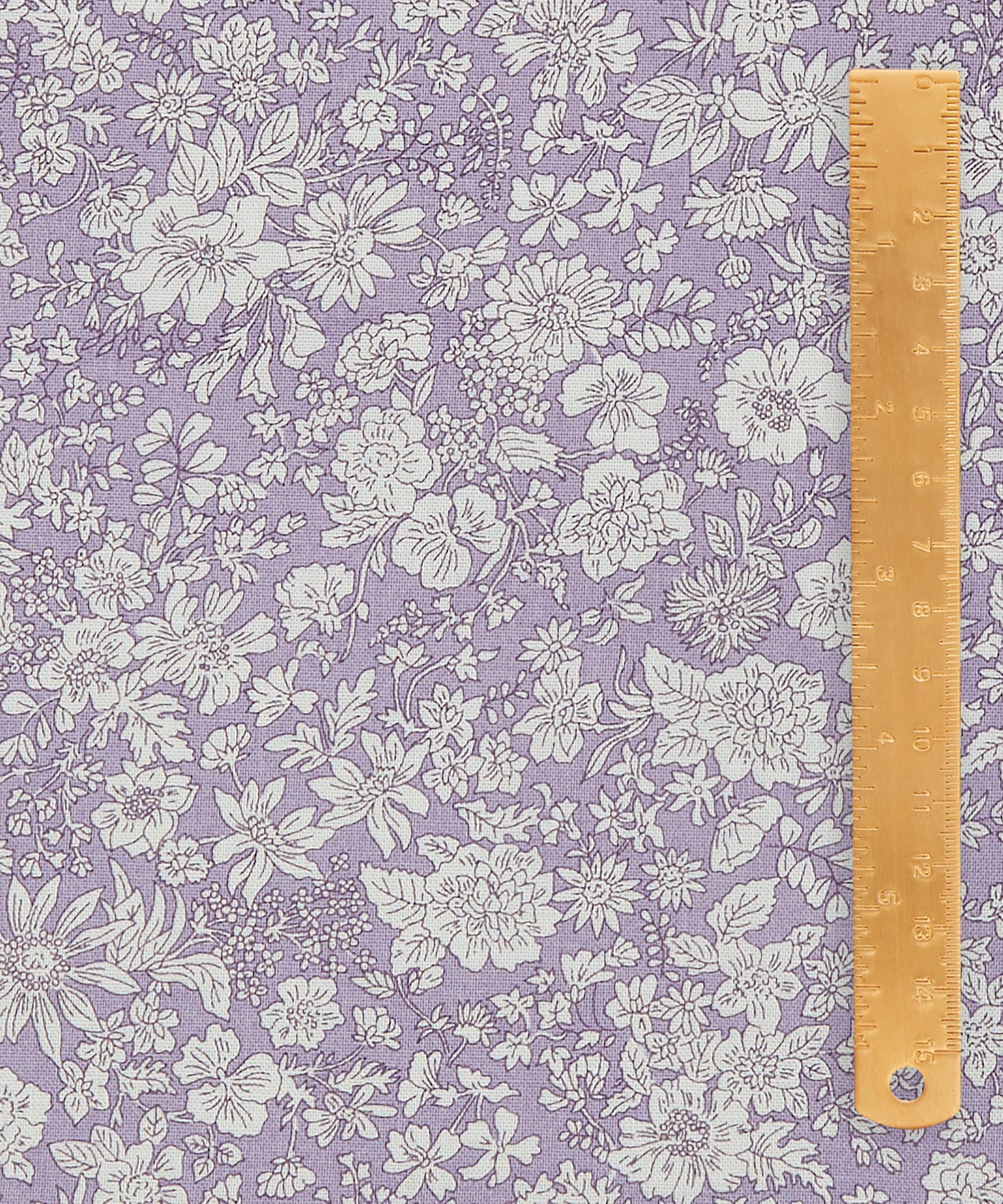 Mauve Emily Belle Lasenby Quilting Cotton Fabric - Purple - Liberty