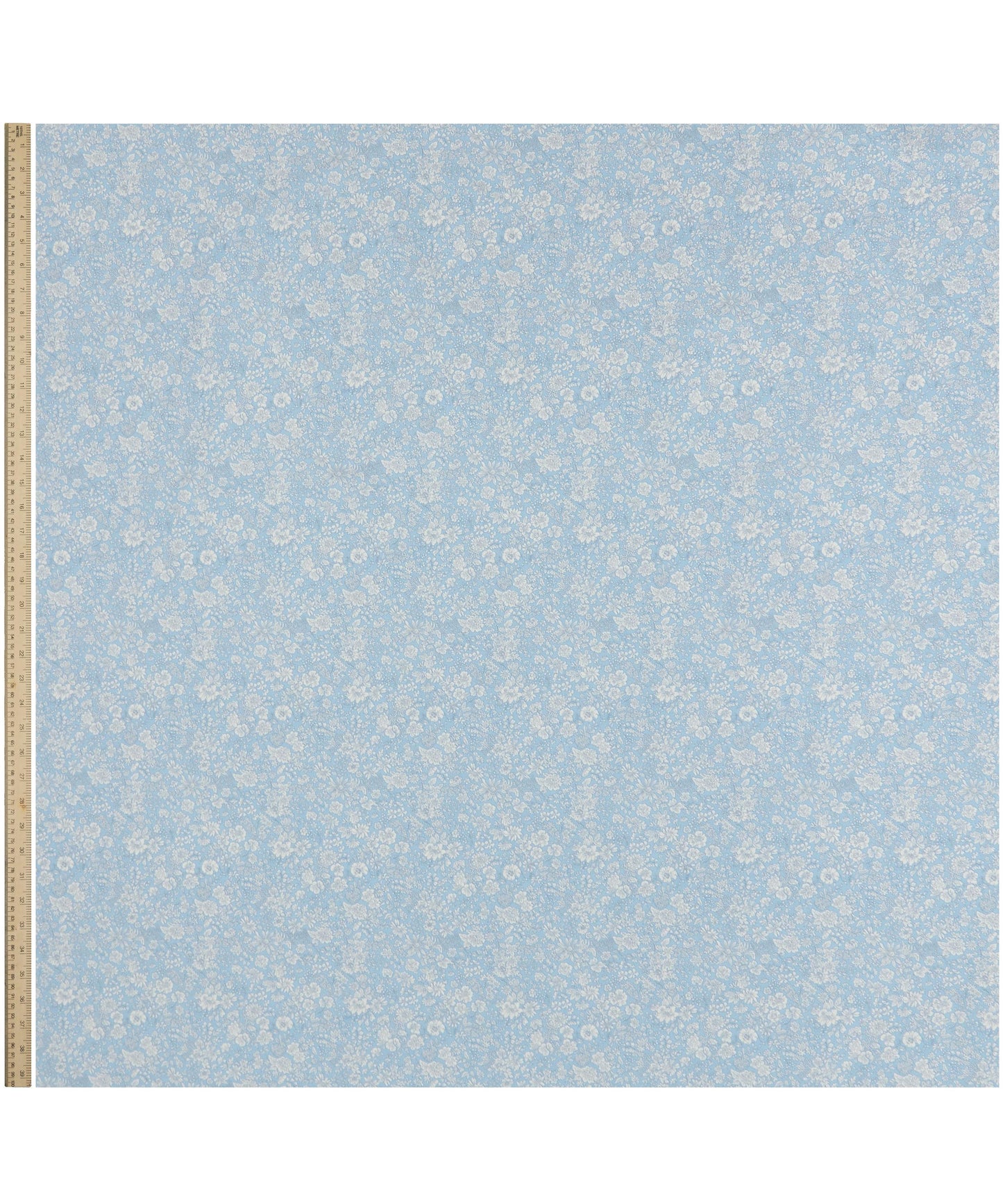 Blue Sky Emily Belle Lasenby Quilting Cotton Fabric - Blue - Liberty