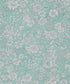 Marmaid Emily Belle Lasenby Quilting Cotton Fabric - Teal - Liberty